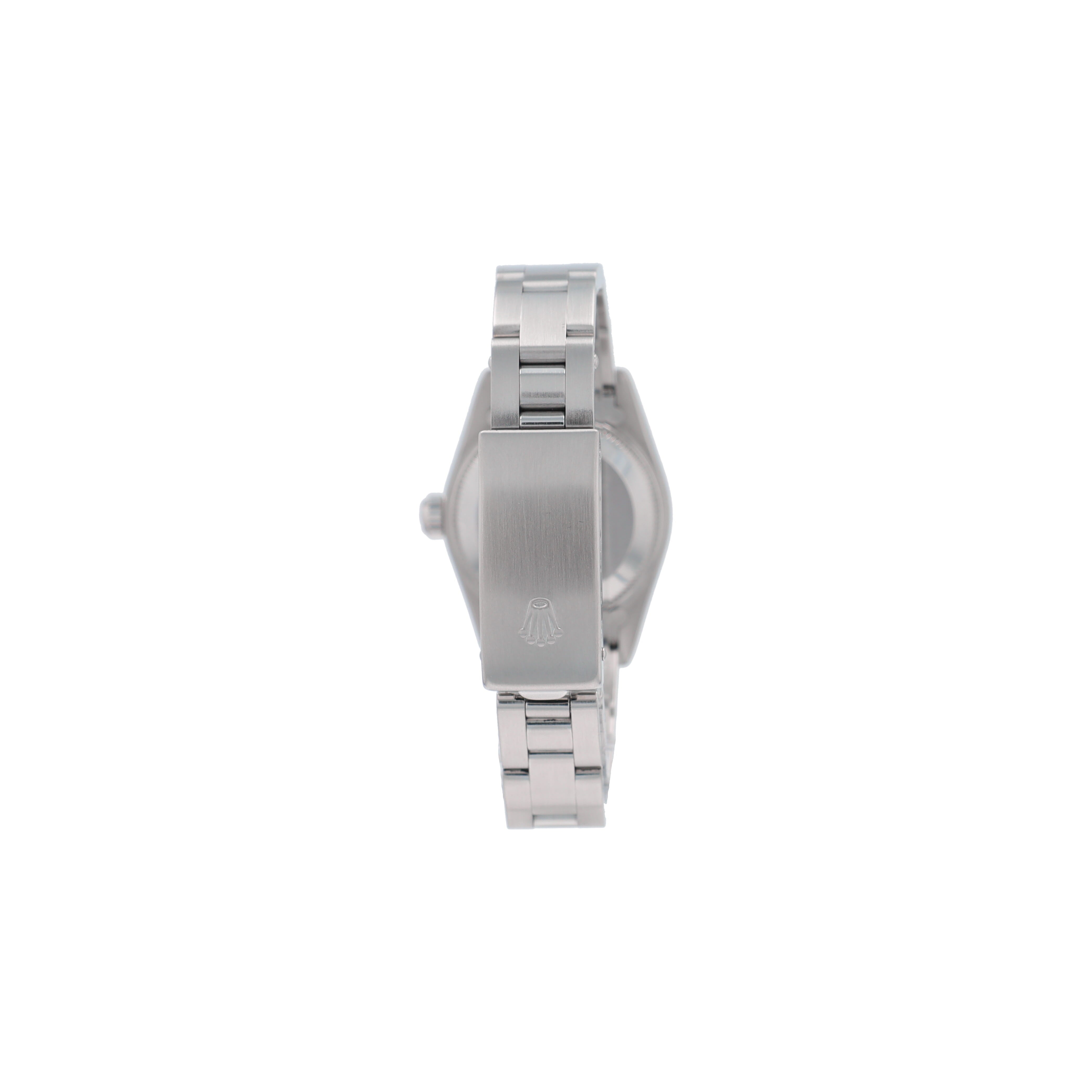 Rolex Oyster perpetual 76080 26mm Salmon Index Arabic Dial Smooth Bezel Oyster Band