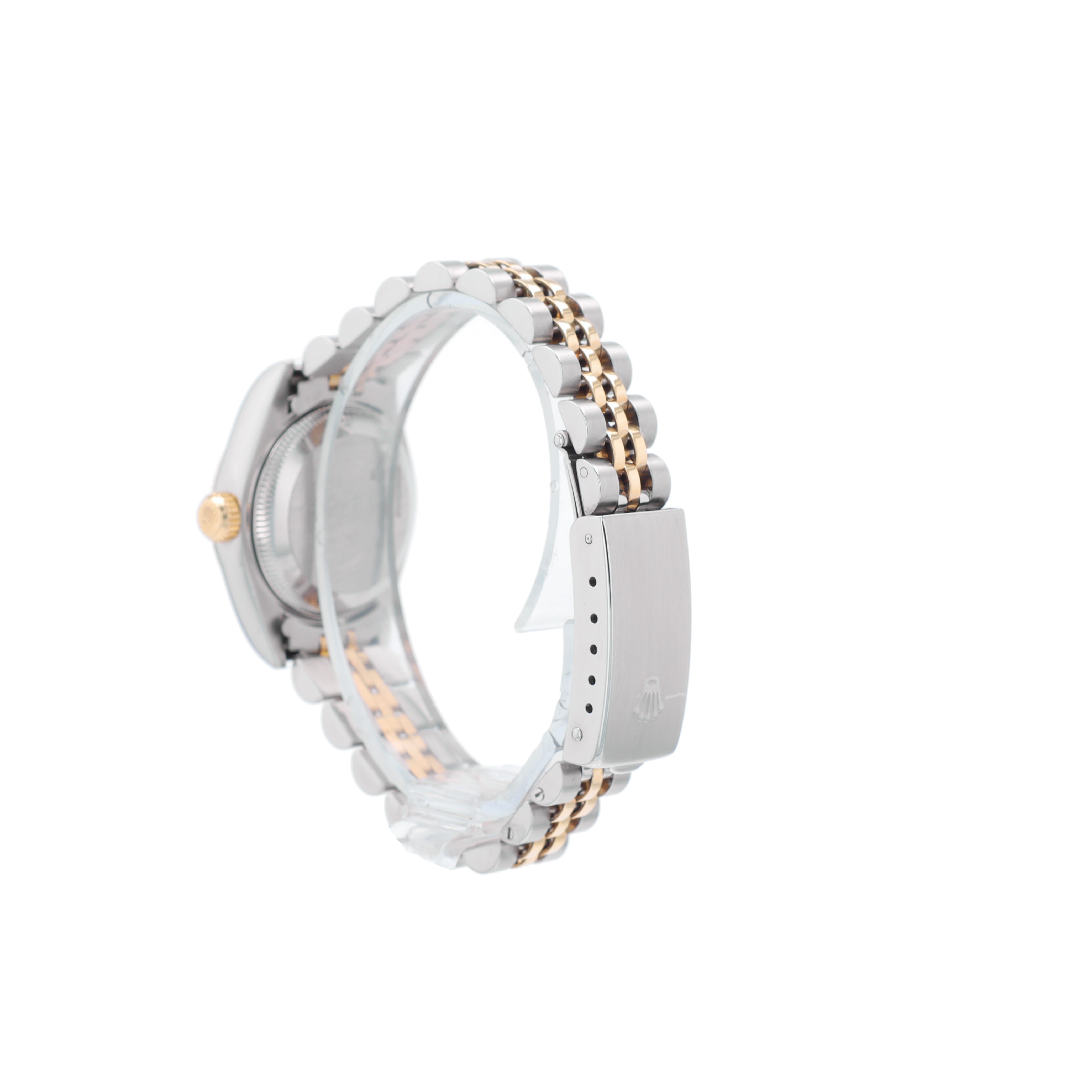 Rolex Datejust 79173 26mm White Roman & Diamond Dial Fluted Bezel Jubilee Band - Luxuriant Concierge