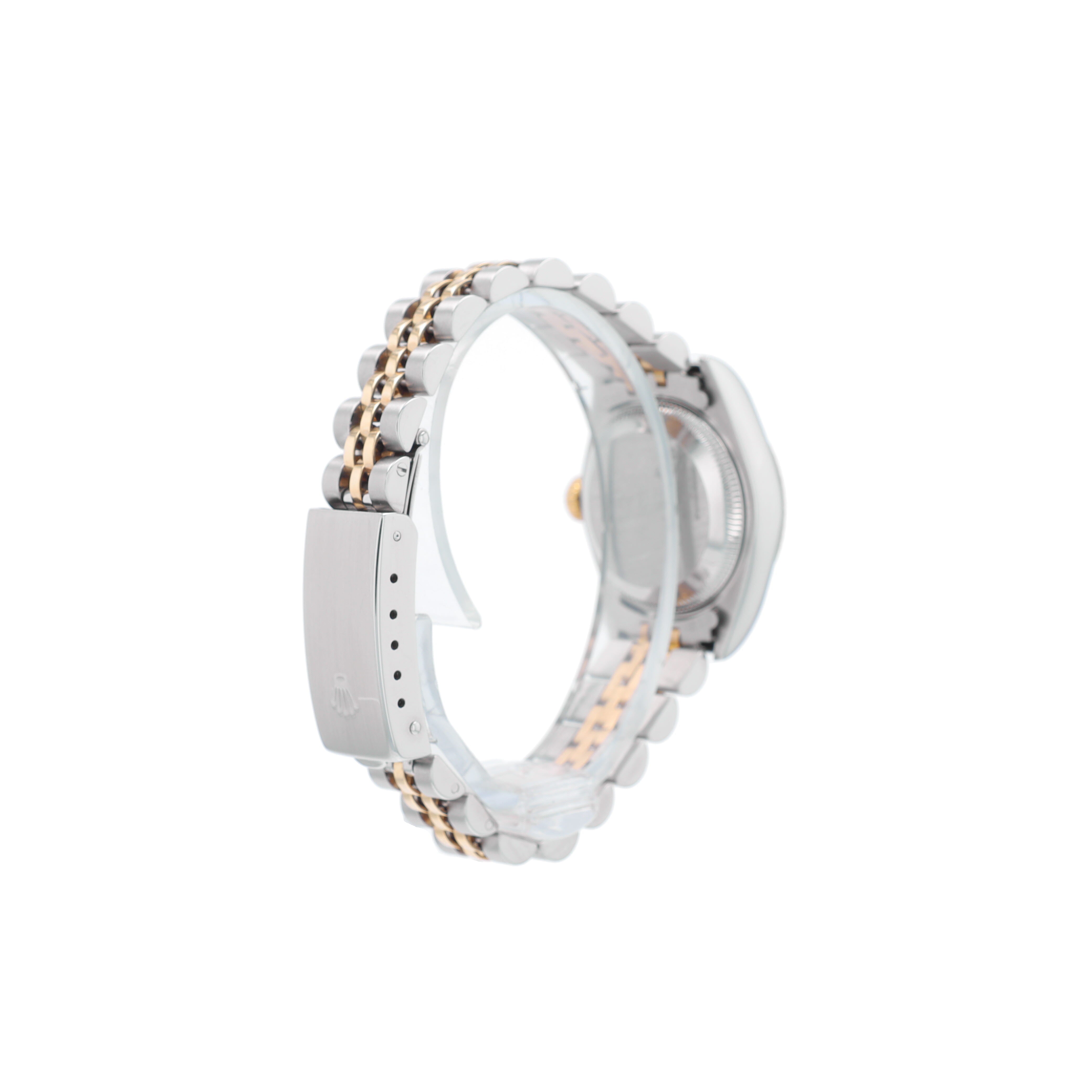 Rolex Datejust 79173 26mm White Roman & Diamond Dial Fluted Bezel Jubilee Band - Luxuriant Concierge
