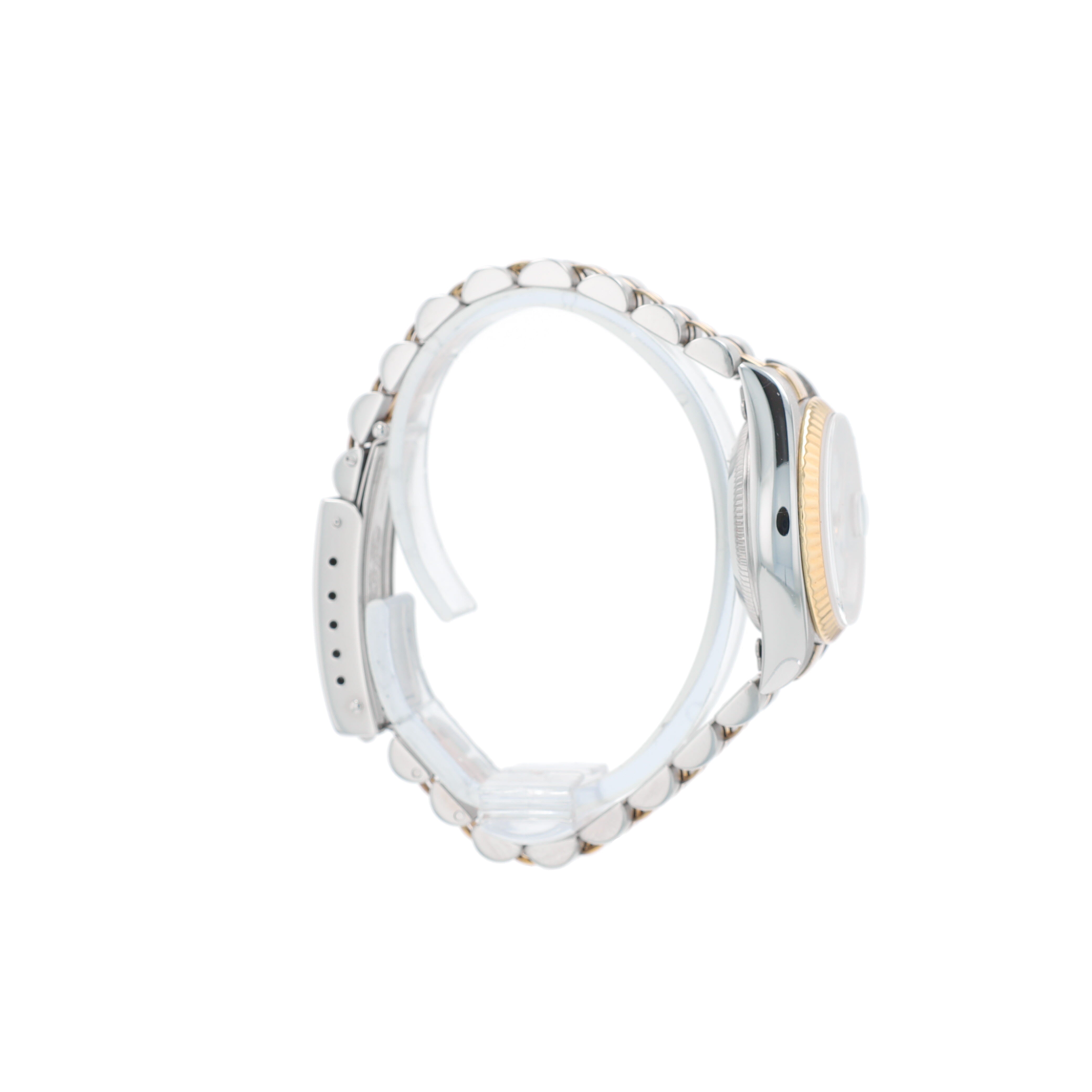 Rolex Datejust 79173 26mm White Roman & Diamond Dial Fluted Bezel Jubilee Band - Luxuriant Concierge