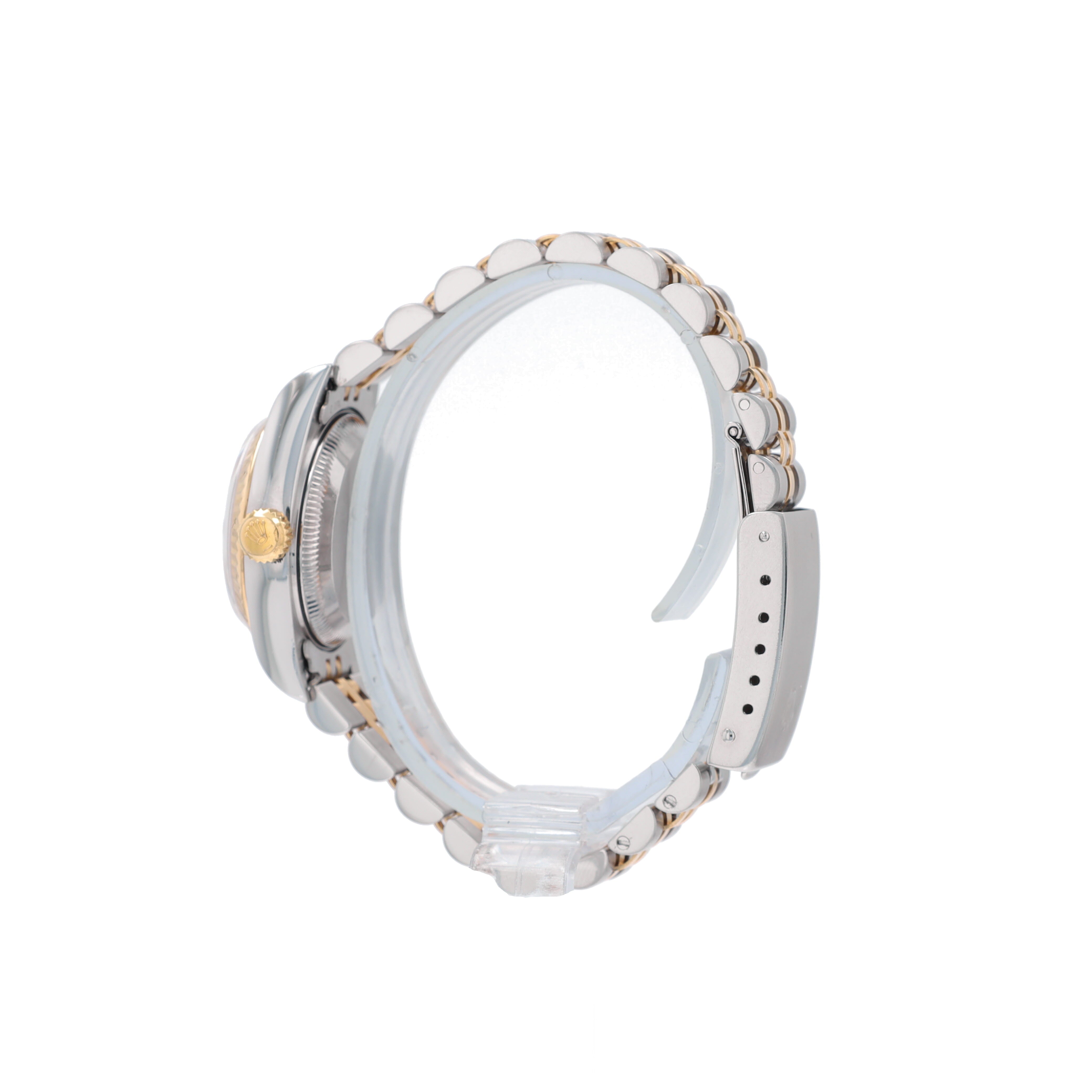 Rolex Datejust 79173 26mm Champagne Index Dial Fluted Bezel Jubilee Band - Luxuriant Concierge