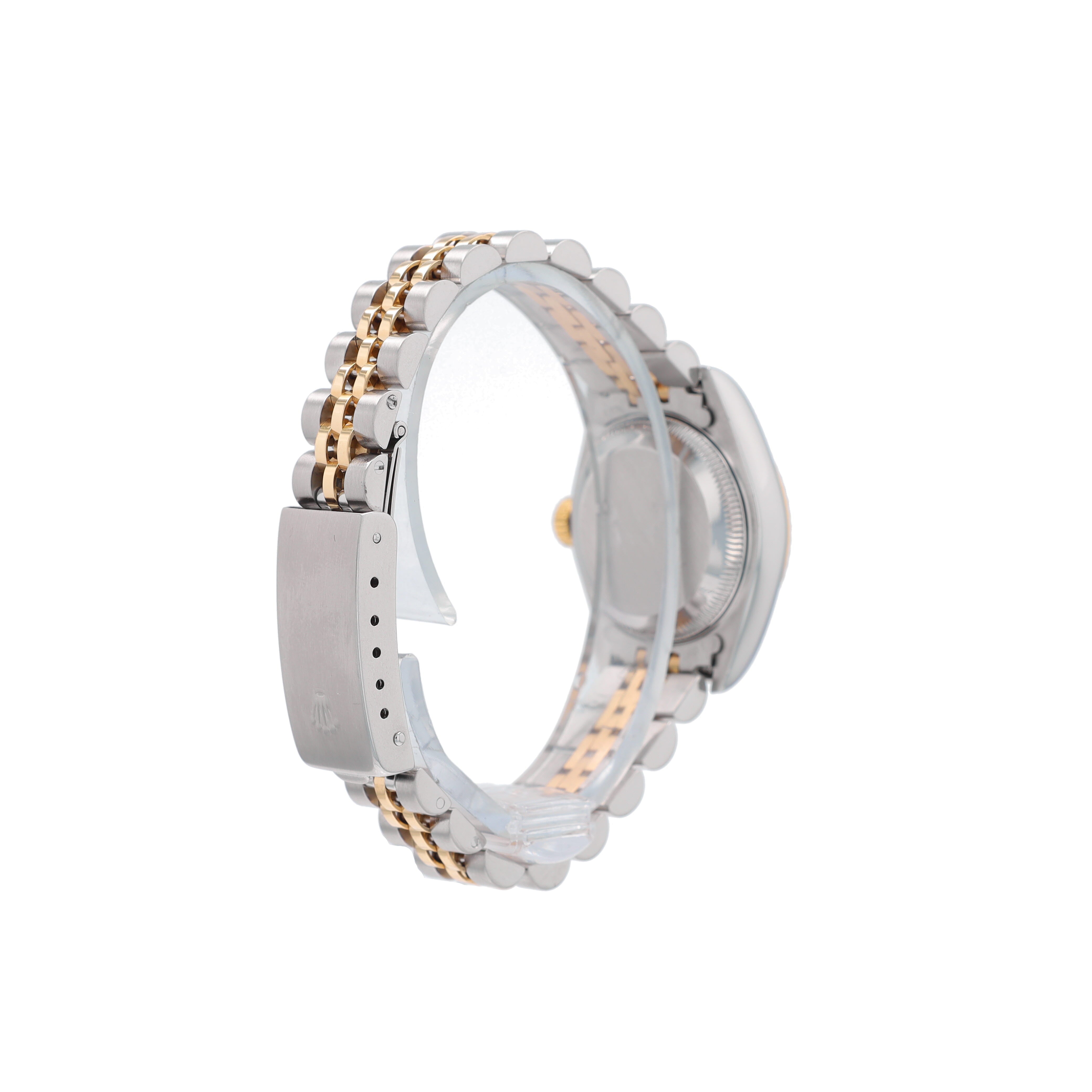 Rolex Datejust 79173 26mm Champagne Index Dial Fluted Bezel Jubilee Band - Luxuriant Concierge