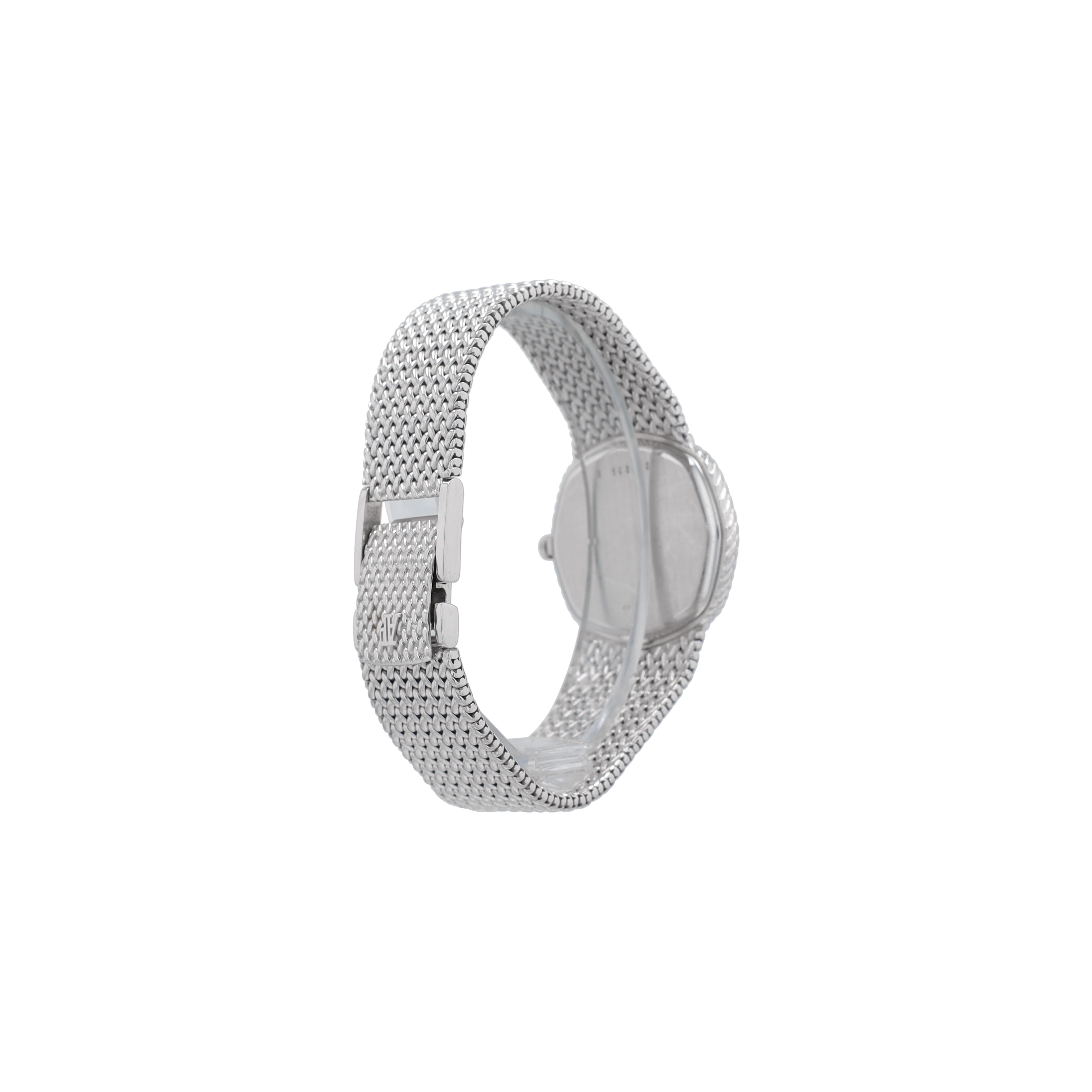 AUDEMARS PIGUET, Octagonal, Mid-Size, 18KW Black, Integrated bracelet (white gold) - Luxuriant Concierge
