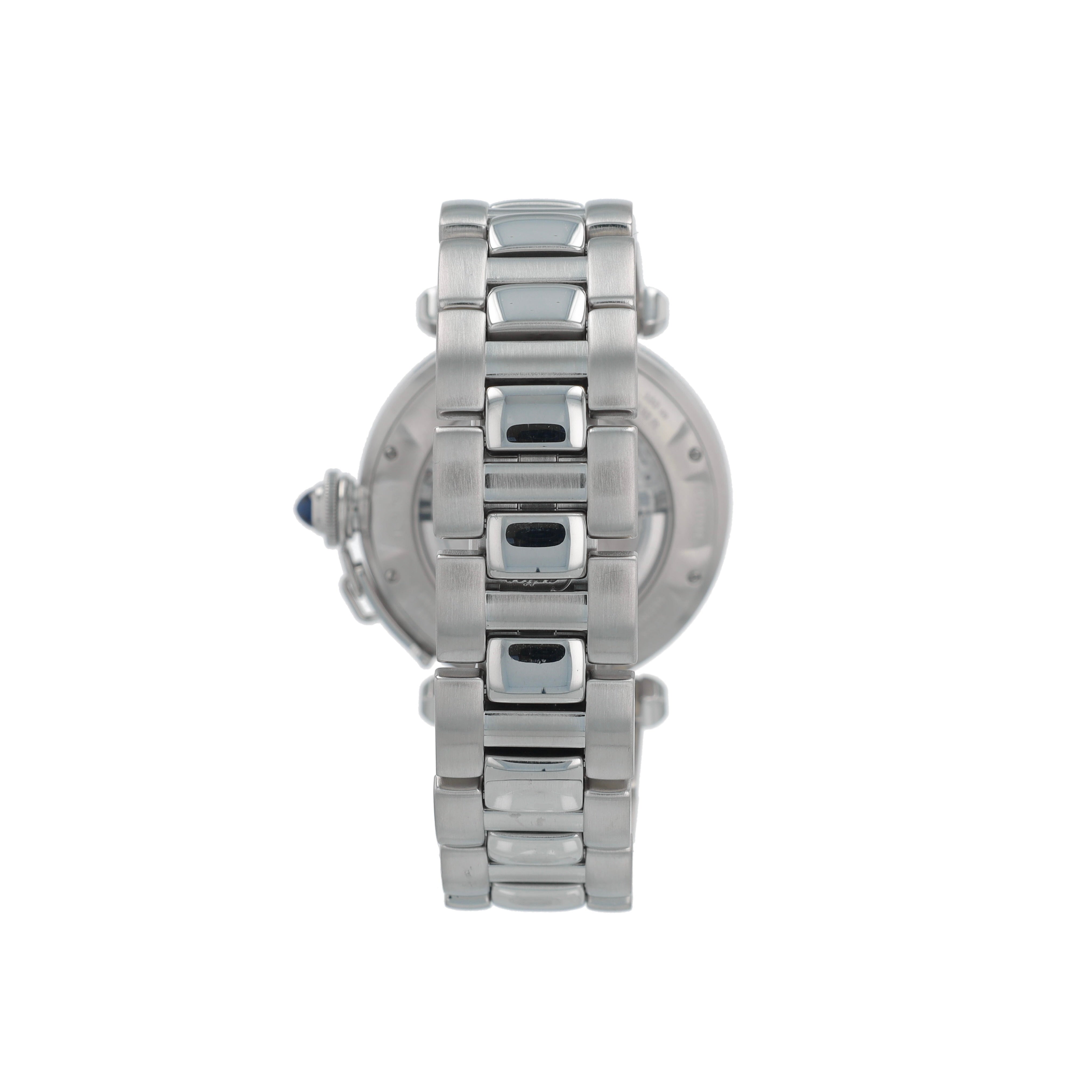 Cartier Pasha 2378 40mm Silver Arabic Dial - Luxuriant Concierge