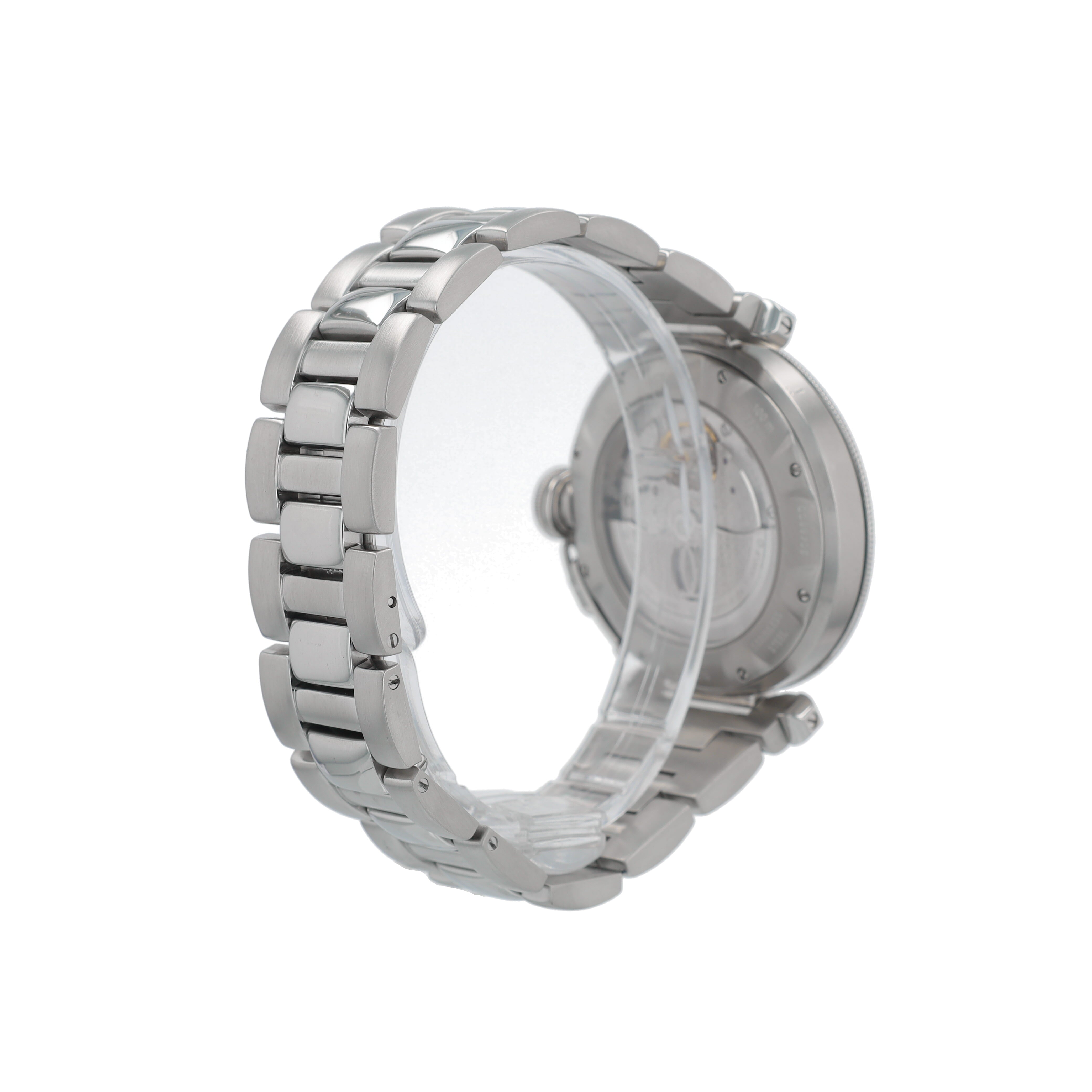 Cartier Pasha 2378 40mm Silver Arabic Dial - Luxuriant Concierge
