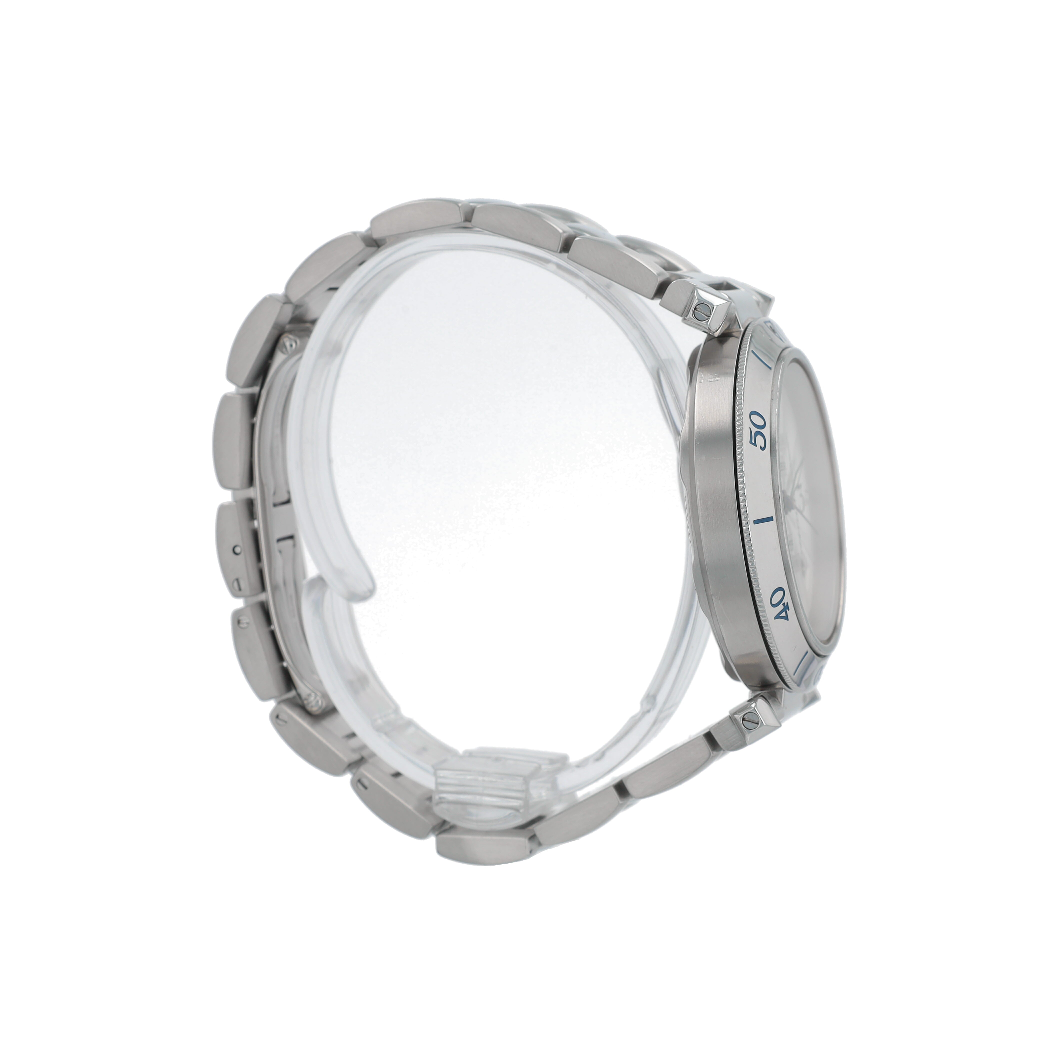 Cartier Pasha 2378 40mm Silver Arabic Dial - Luxuriant Concierge