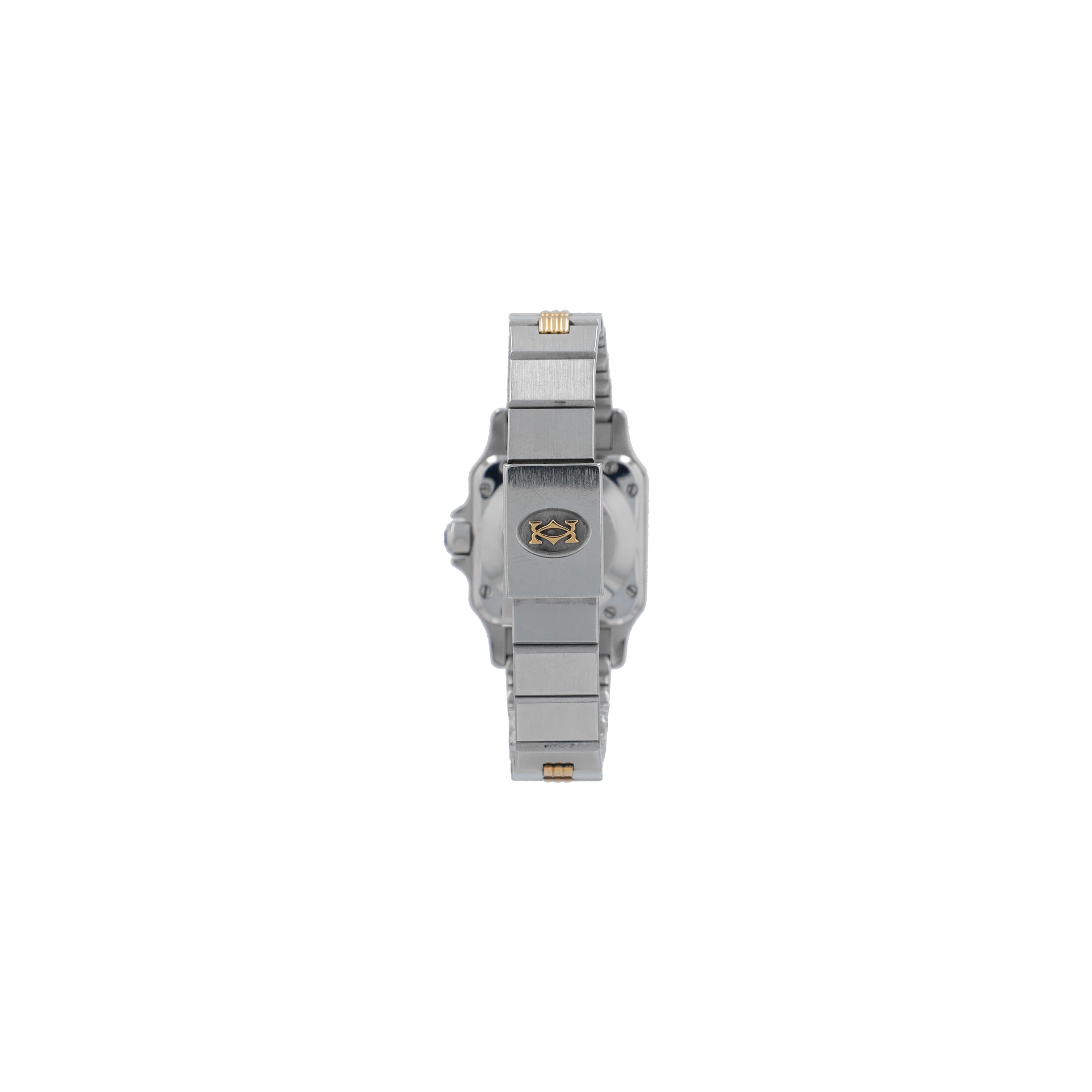 Cartier Santos TT YELLOW 2423 White Roman Dial