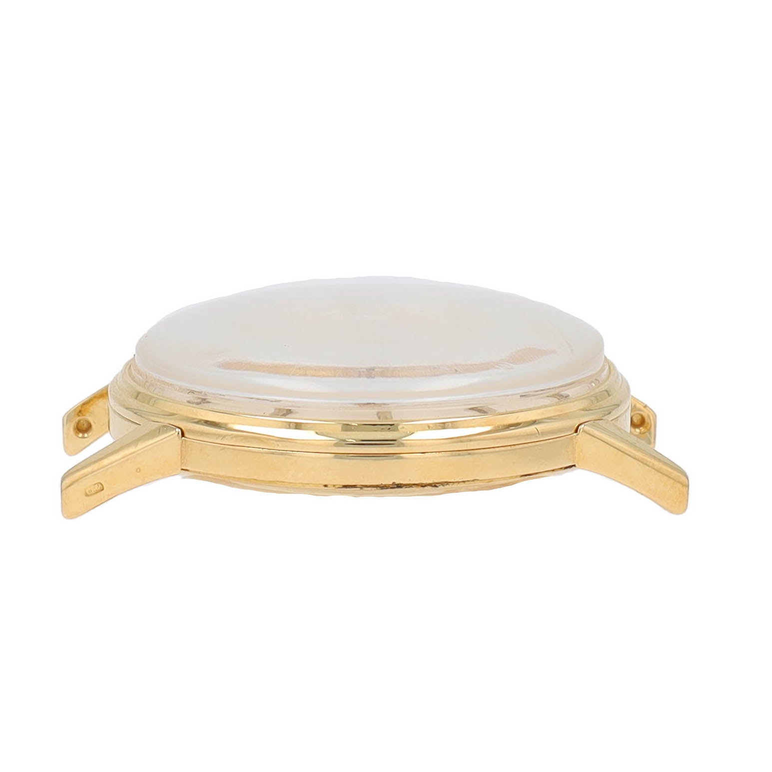 Patek Philippe Calatrava Mens Ref. 570 18KY Silver Index Dial Manual Winding Calibre 27C Head Only