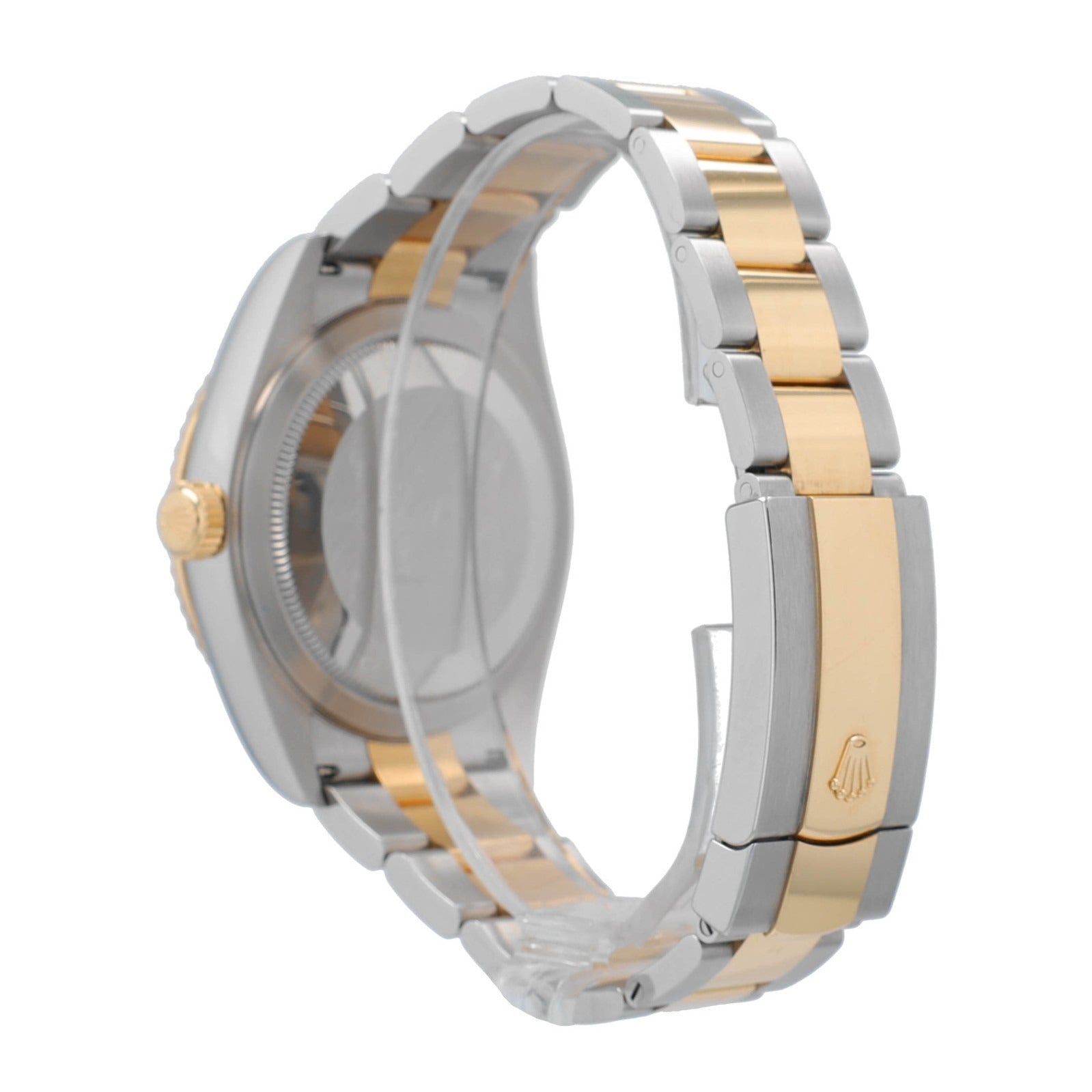 Rolex Sky-Dweller White 18K Yellow Gold Stainless Oyster 42mm 326933 - Luxuriant Concierge