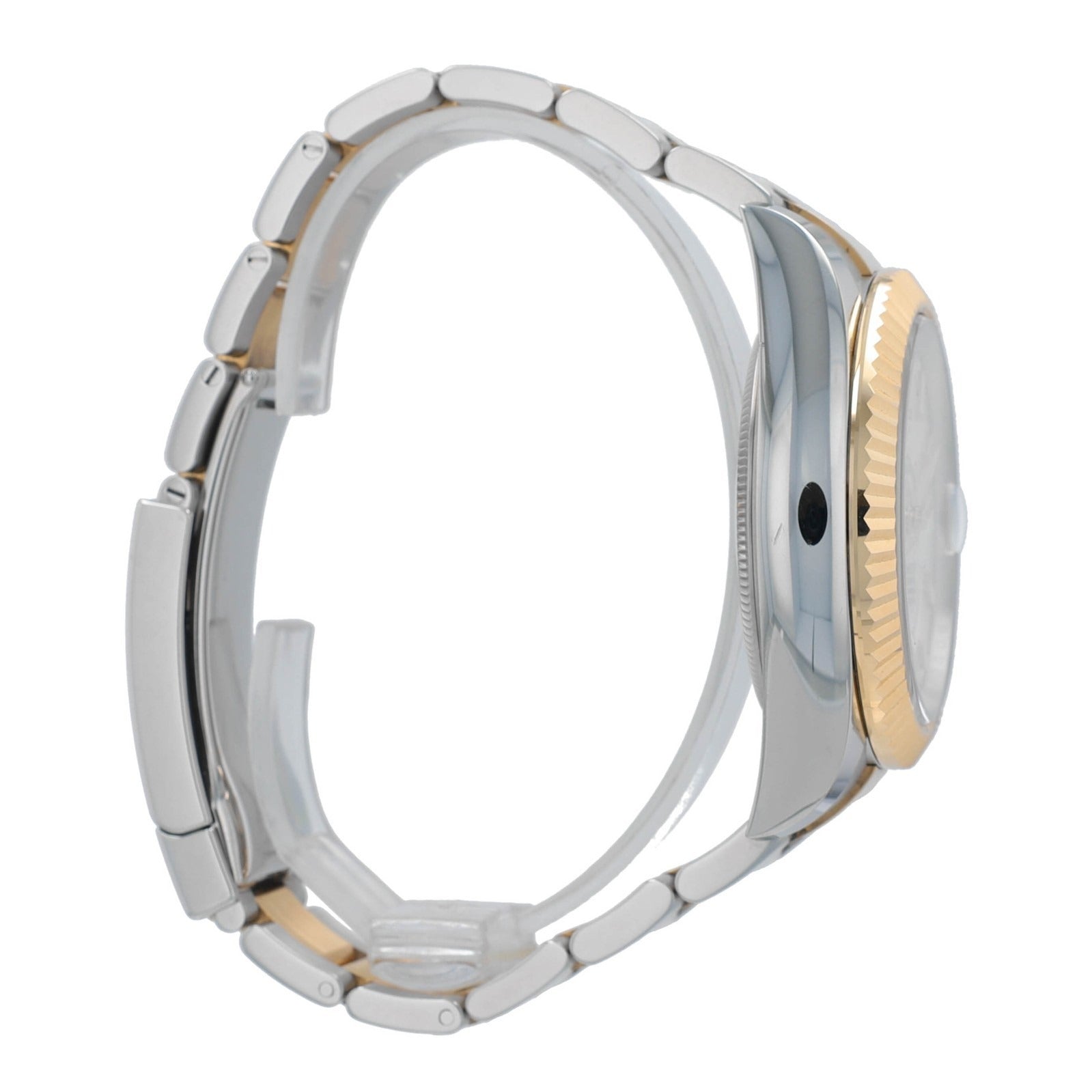 Rolex Sky-Dweller White 18K Yellow Gold Stainless Oyster 42mm 326933 - Luxuriant Concierge