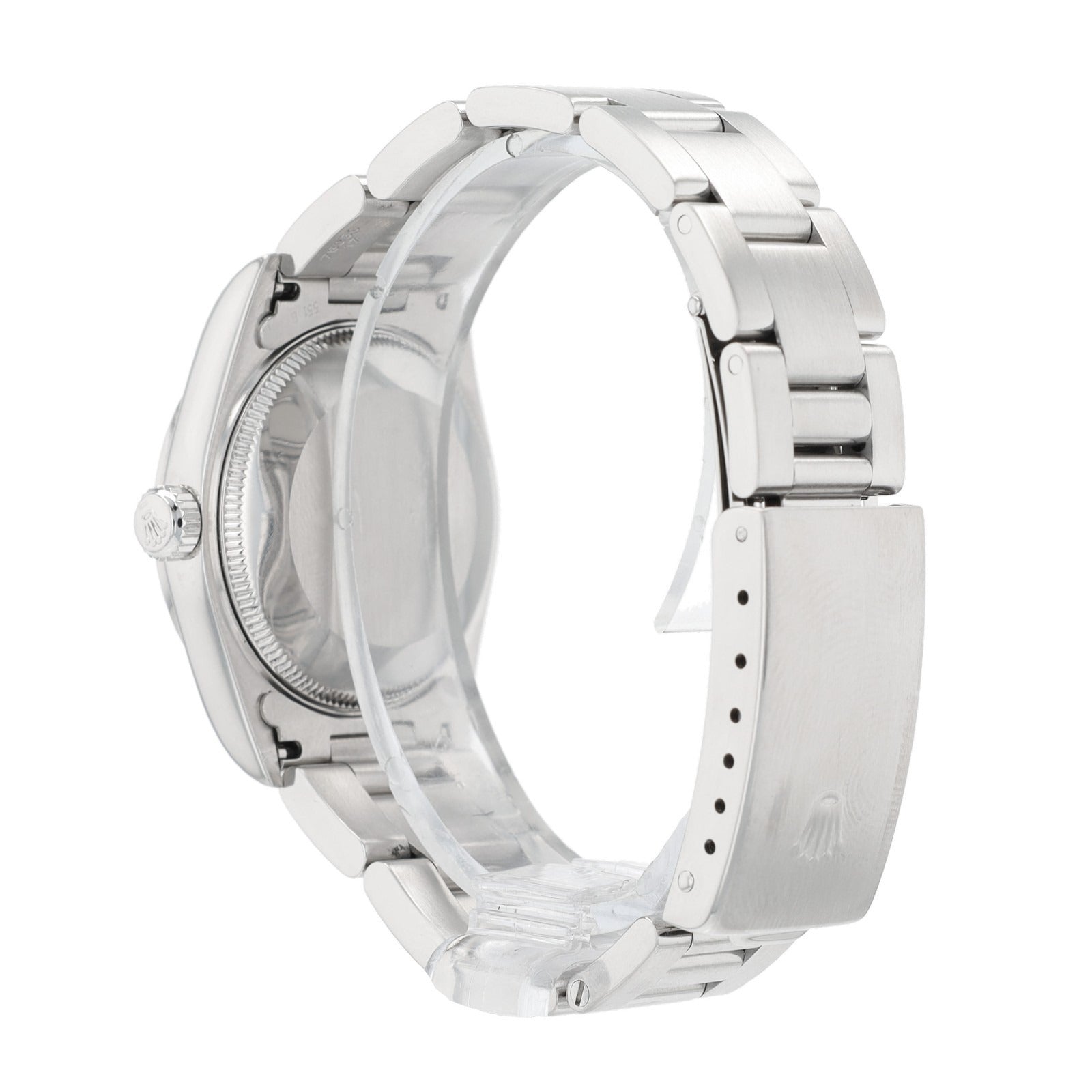 Rolex Oyster Perpetual 31mm Stainless Steel Black Dial Oyster Watch 67480 31mm - Luxuriant Concierge