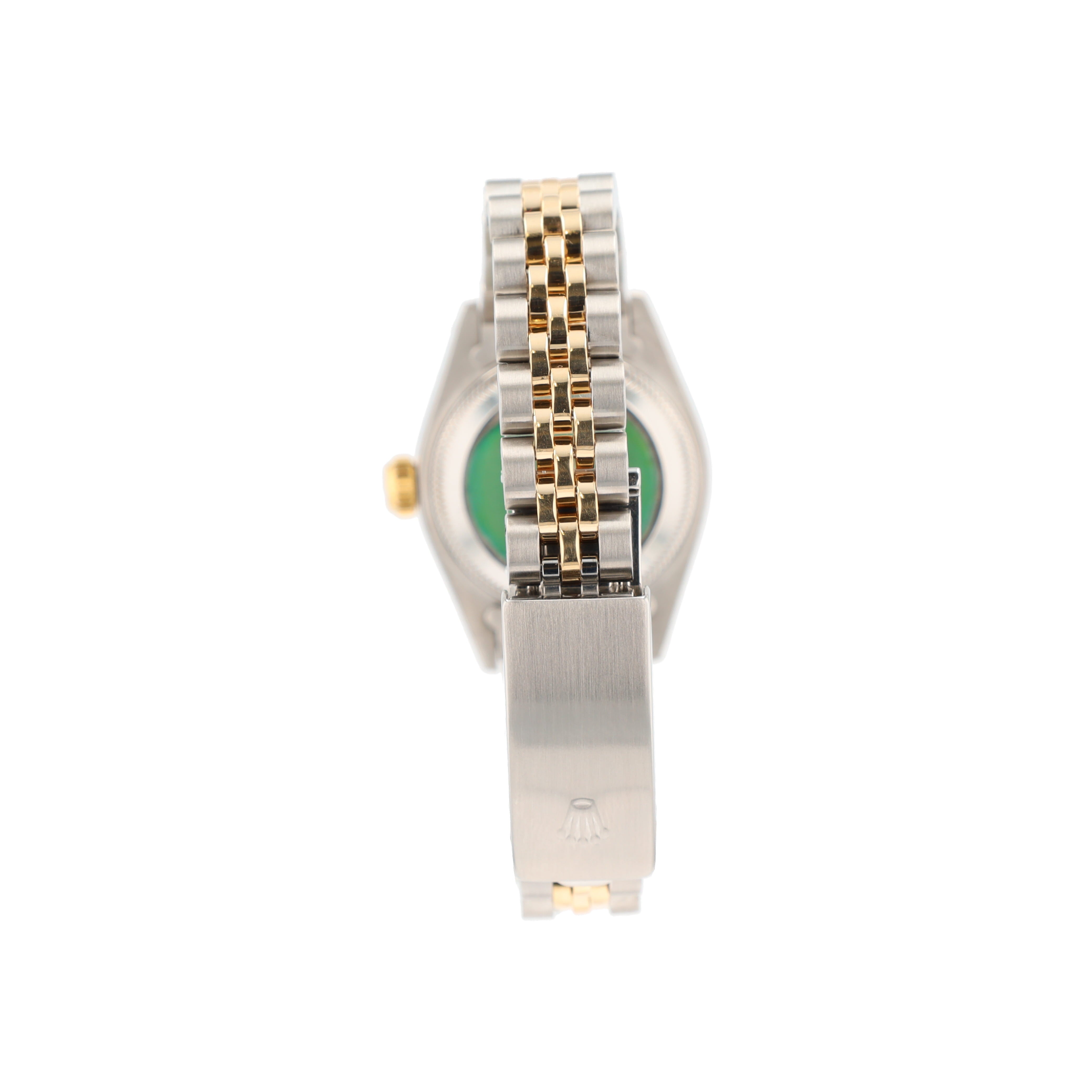 Rolex Datejust 69173 26mm Grey Jubilee Diamond (O.S) Dial Fluted Bezel Jubilee Band