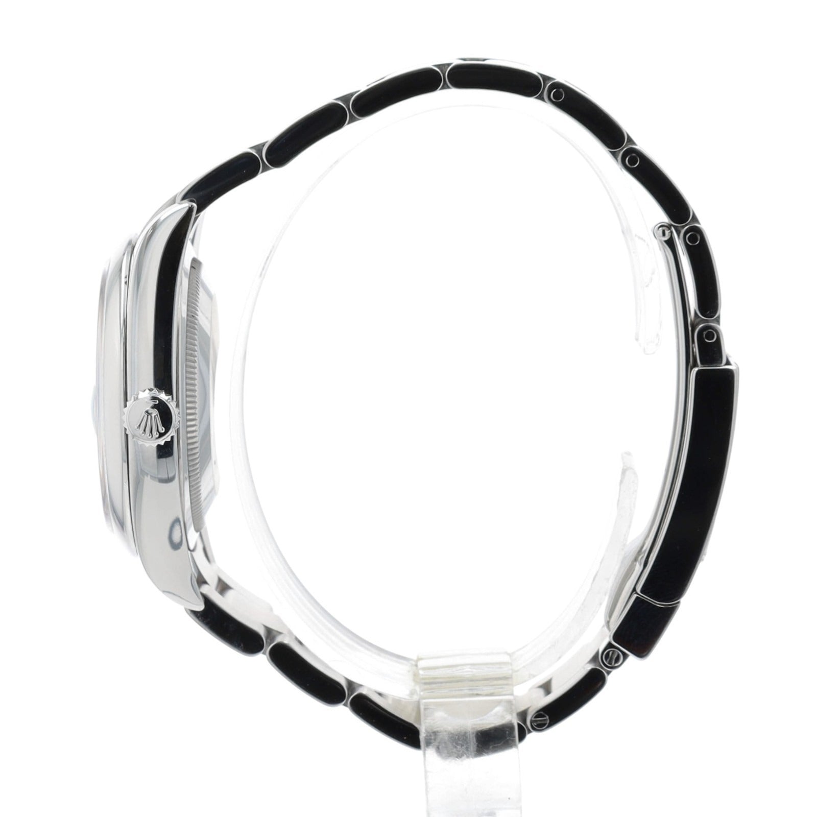 Rolex Mens Datejust 126200 Green Index Dial Smooth Bezel Oyster Band 36mm Watch - Luxuriant Concierge