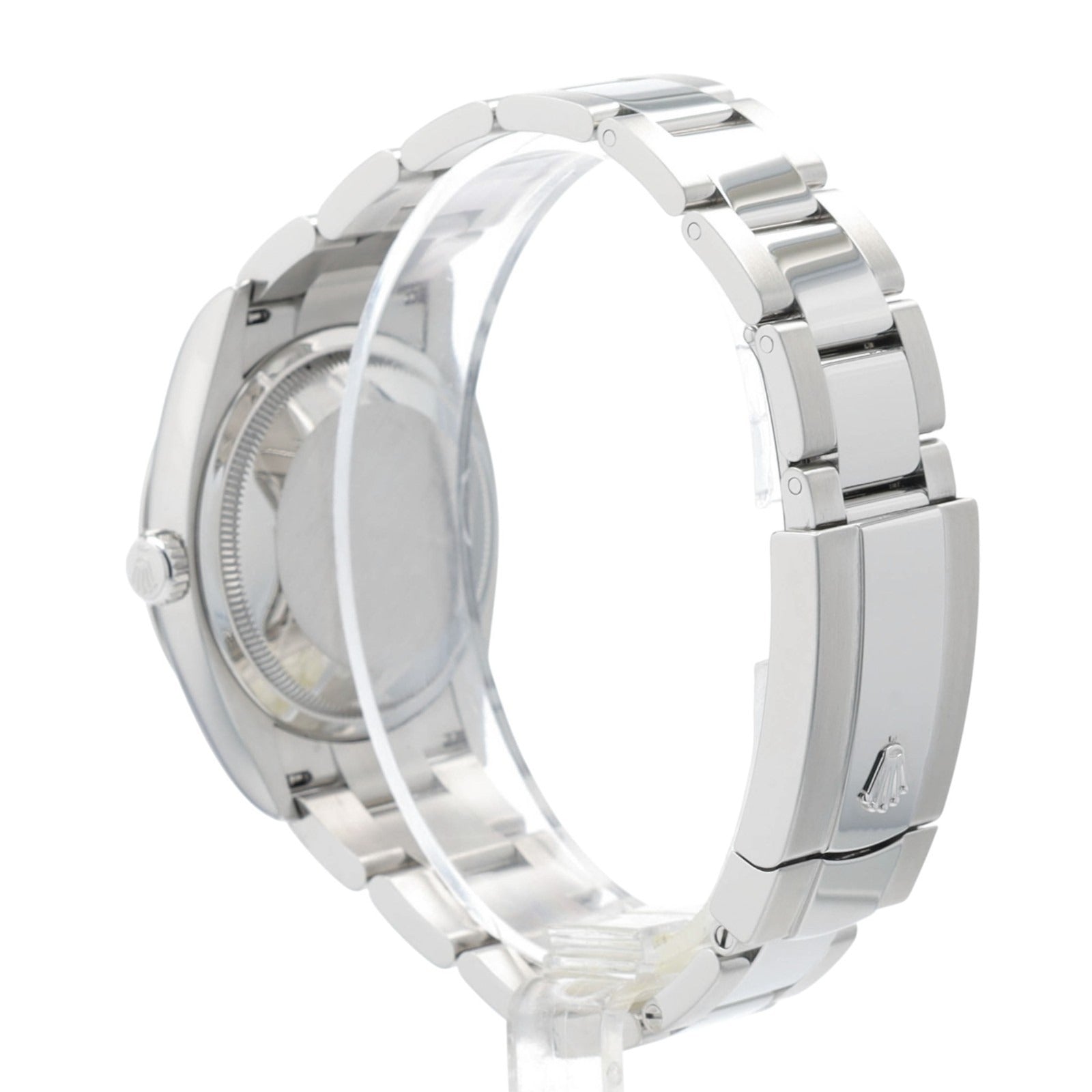 Rolex Mens Datejust 126200 Green Index Dial Smooth Bezel Oyster Band 36mm Watch - Luxuriant Concierge