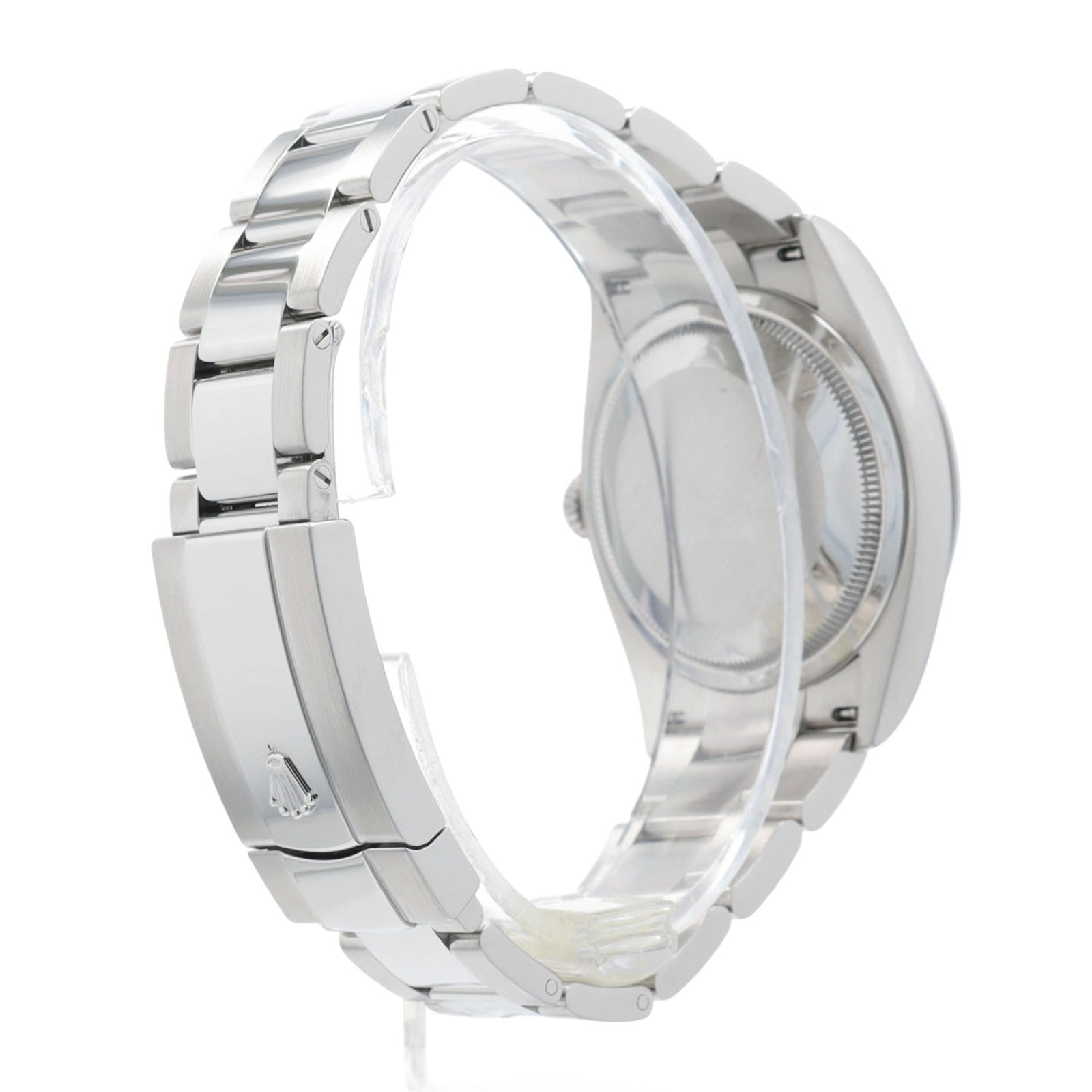 Rolex Mens Datejust 126200 Green Index Dial Smooth Bezel Oyster Band 36mm Watch - Luxuriant Concierge