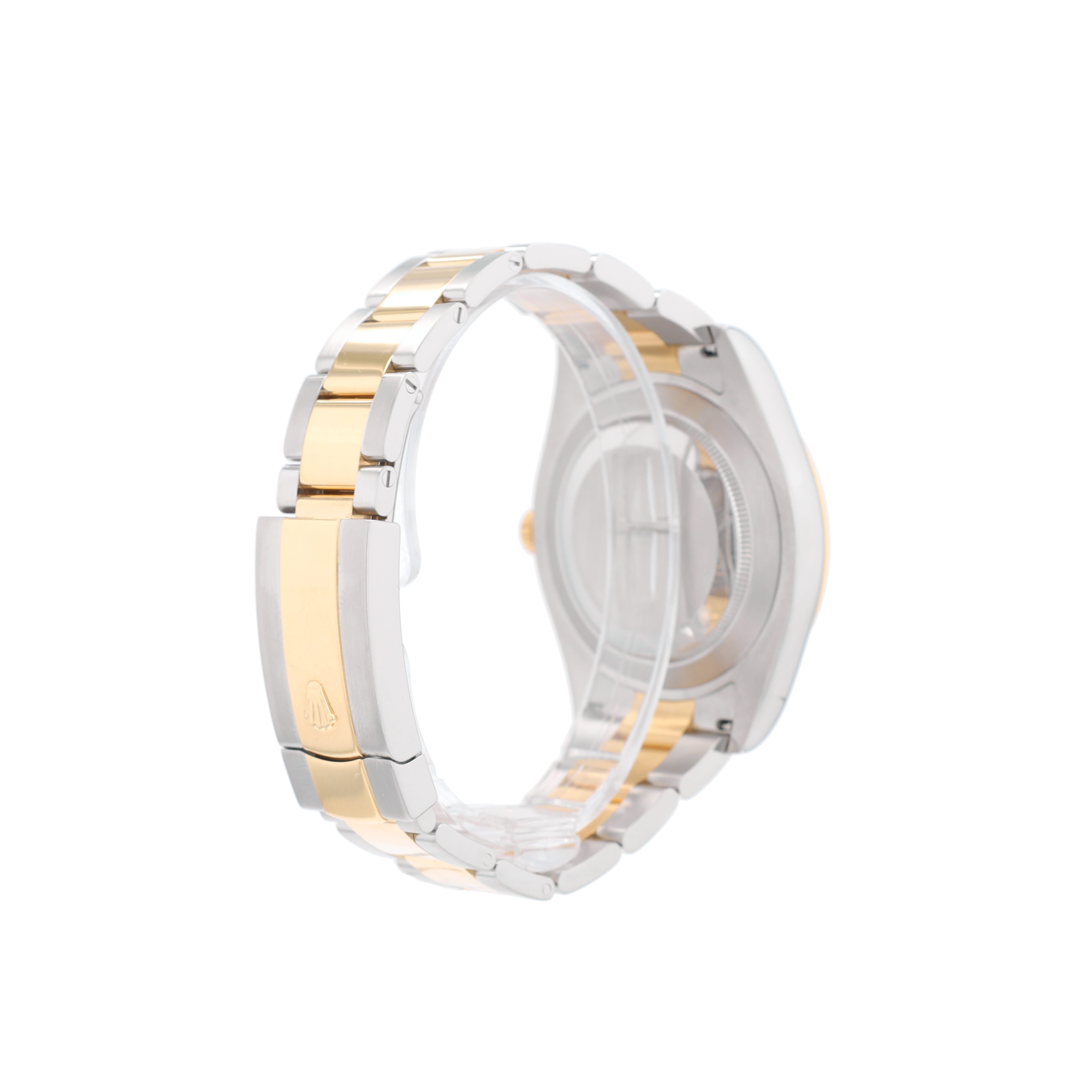 Rolex Datejust II 116333 41mm Grey Wimbledon Index & Roman Dial Fluted Bezel Oyster Band - Luxuriant Concierge