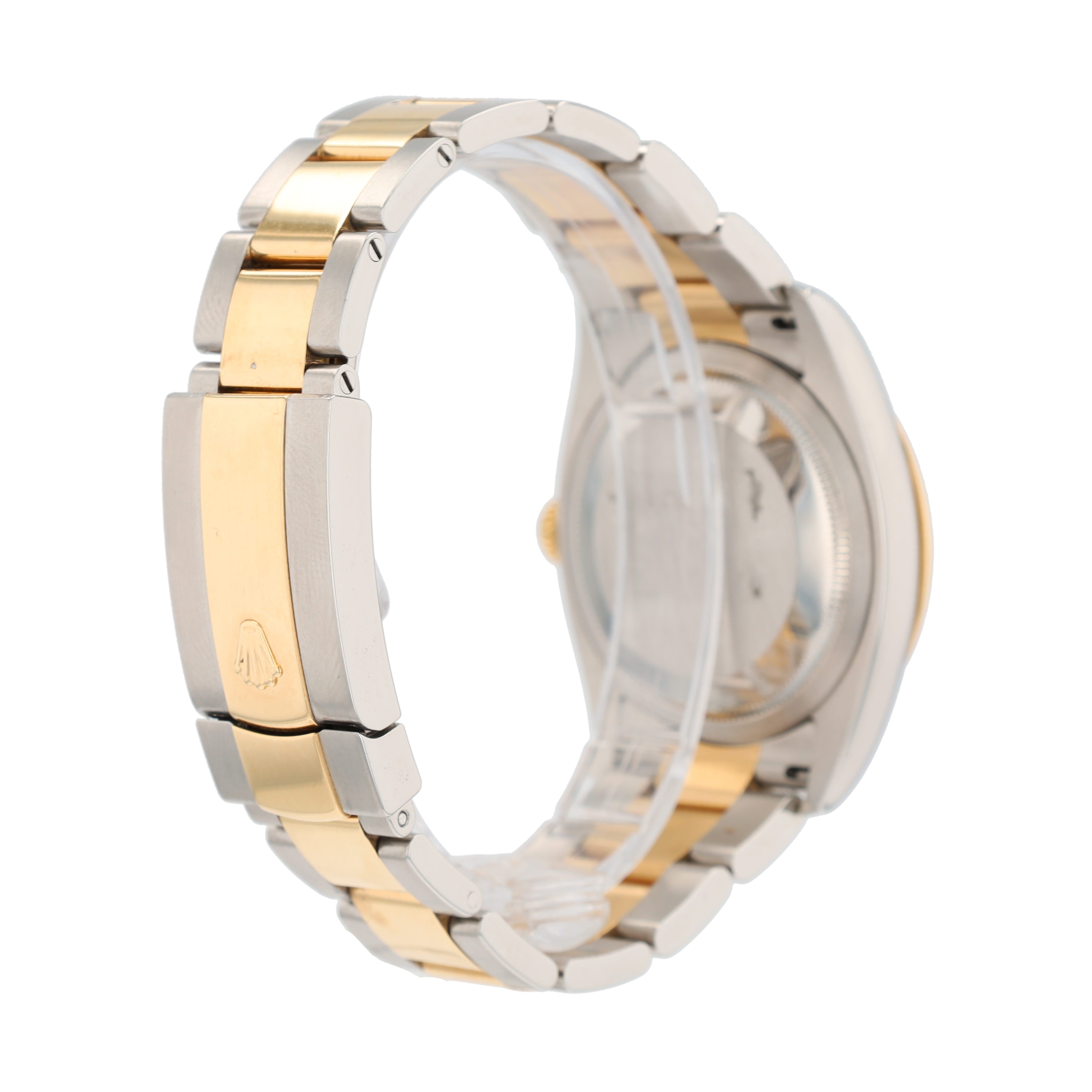 Rolex Datejust 116263 36mm Champagne Index Luminous Dial Turn-O-Graph Bezel Oyster Band