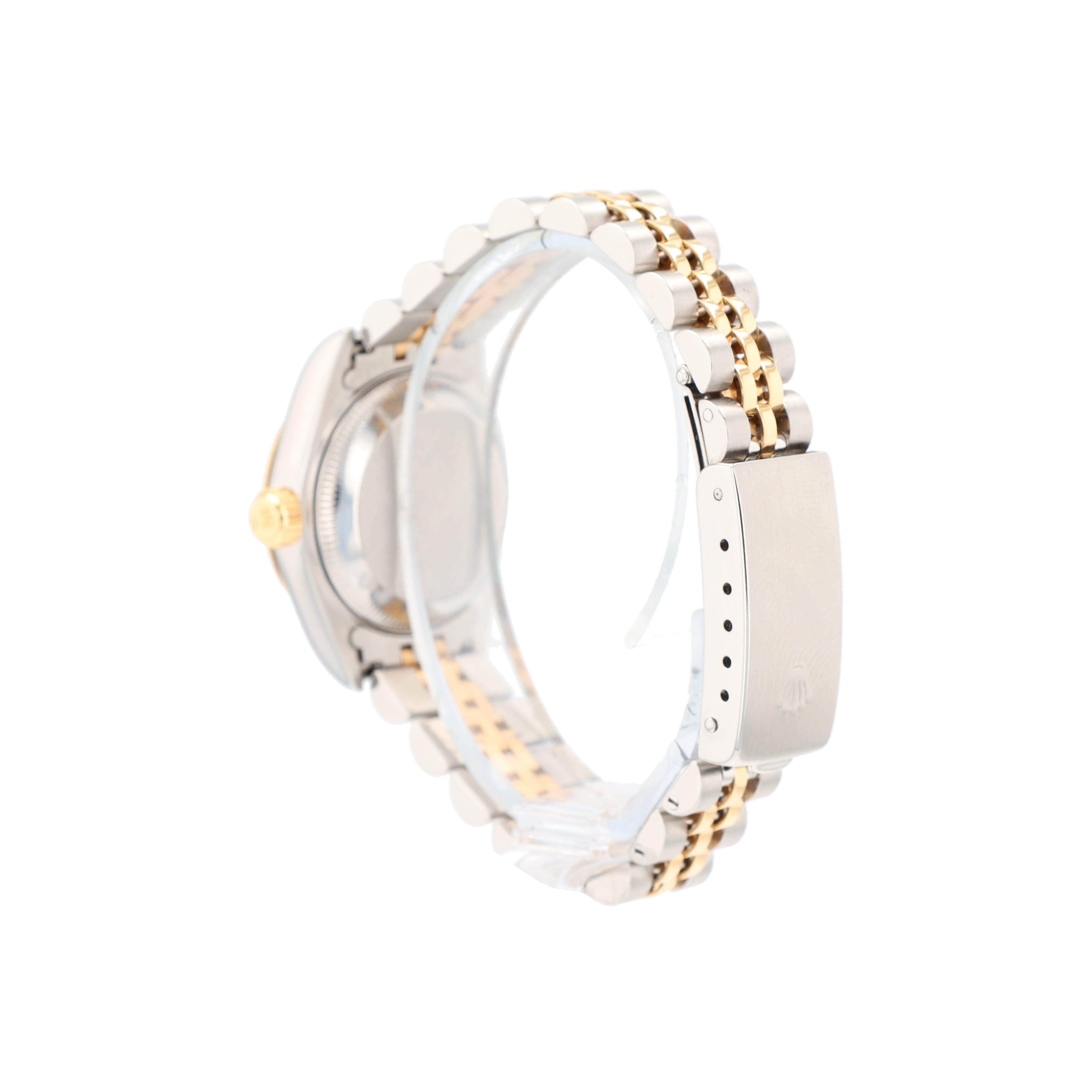 Rolex Datejust 69173 26mm Grey Roman Numeral Dial Flluted Bezel Jubilee Band - Luxuriant Concierge