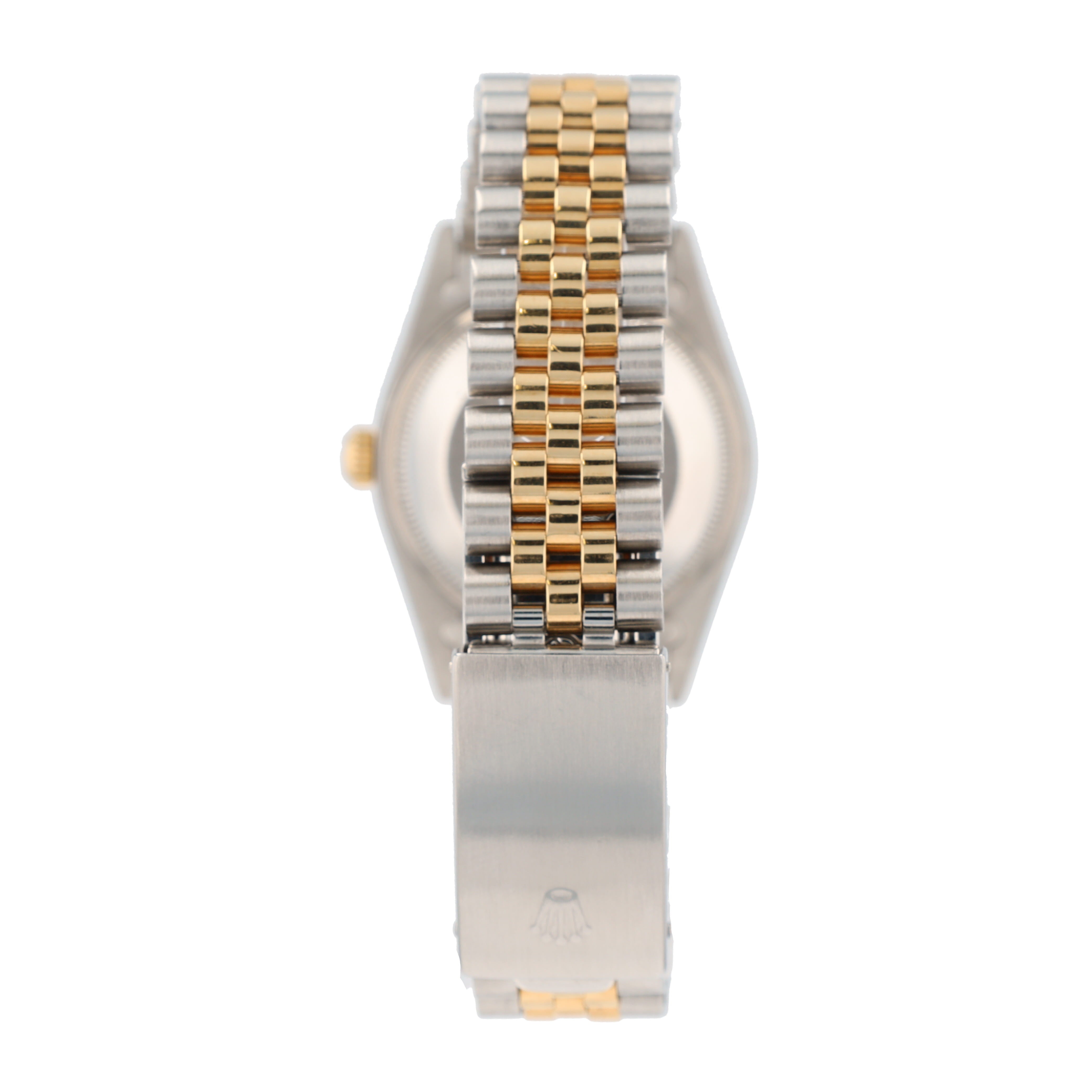 Rolex Oyster Perpetual 14233 36mm Champagne Index Dial Bezel Jubilee Band