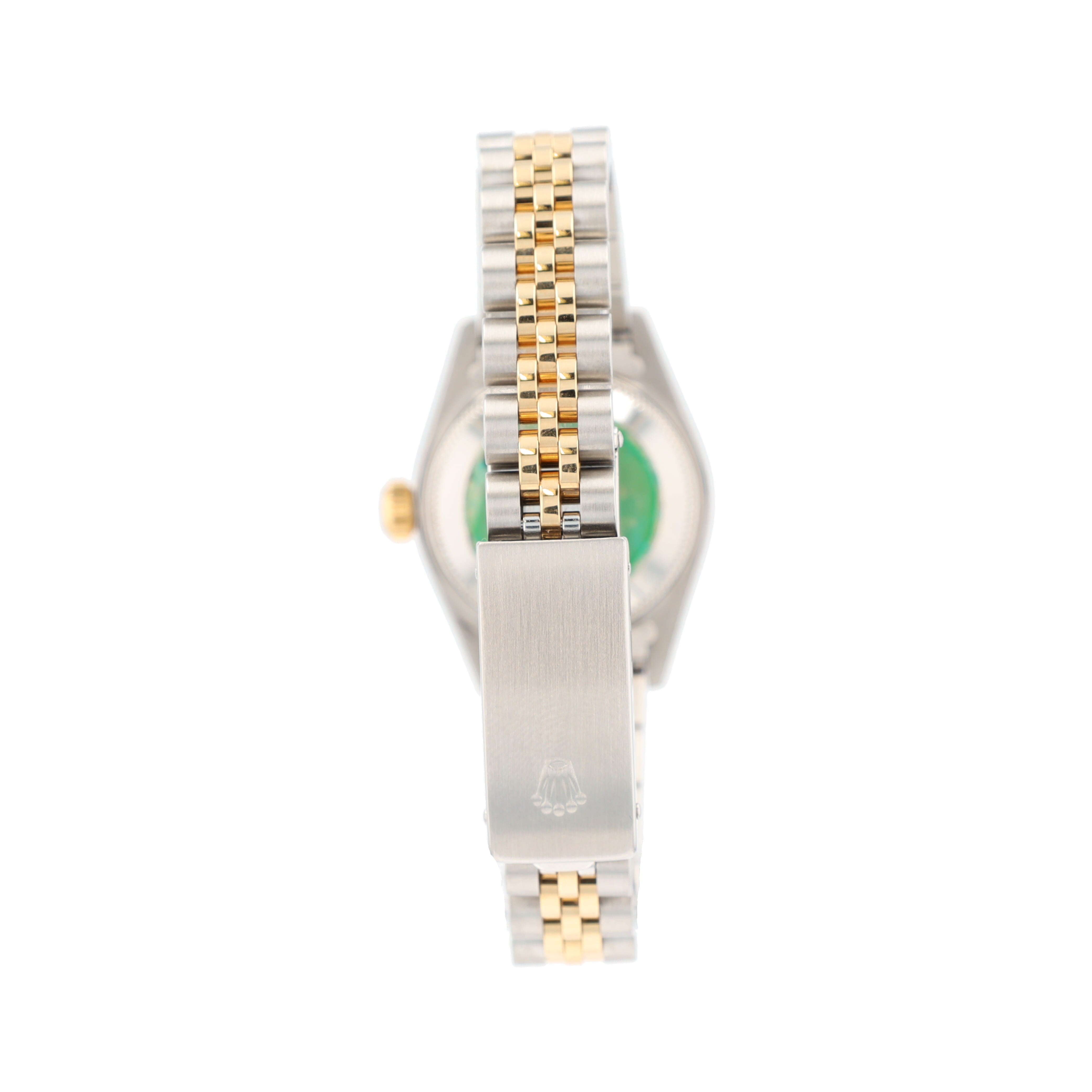 Rolex Datejust 69173 26mm Silver Jubilee Diamonds (N.S) Dial Fluted Bezel Jubilee Band