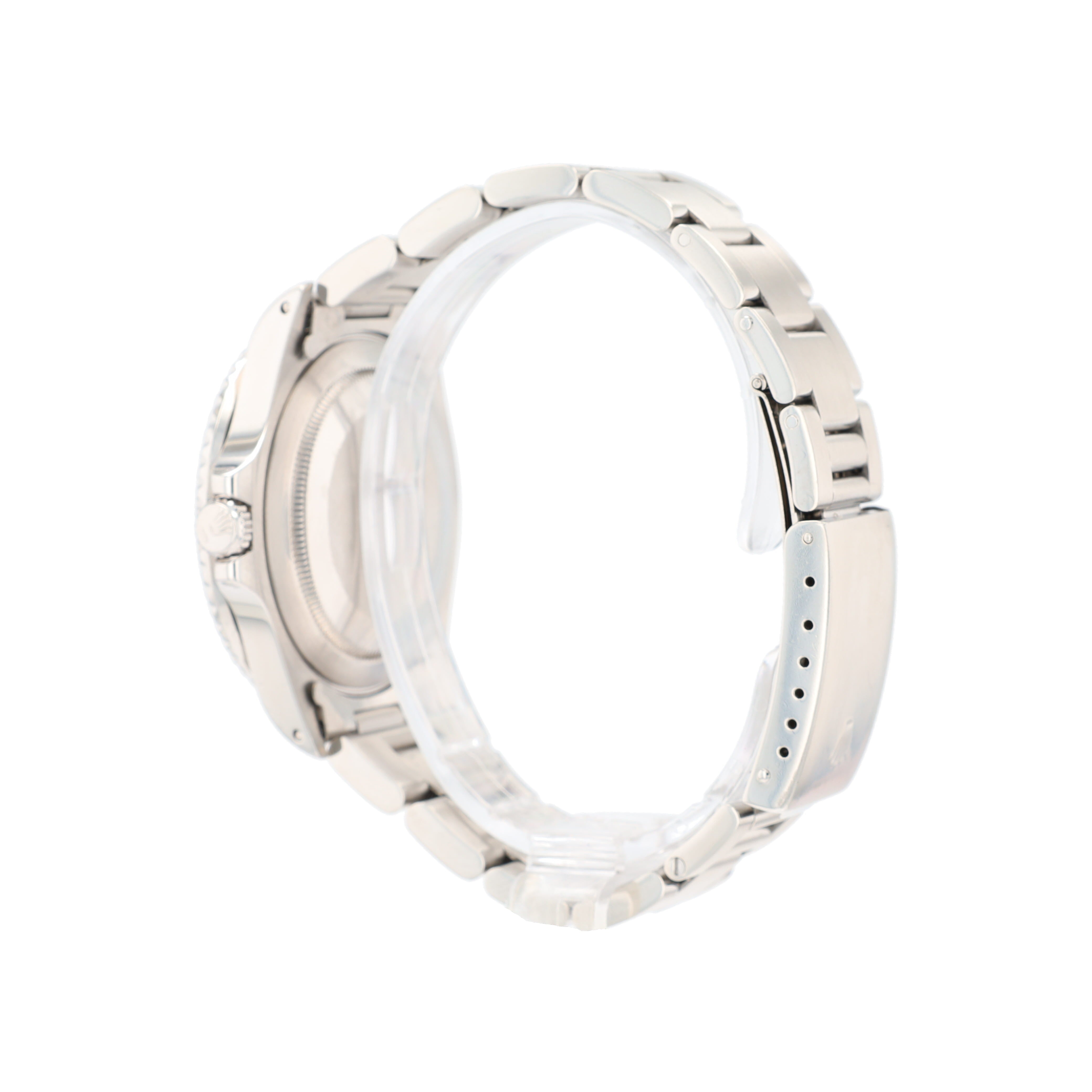 Rolex GMT Master 16700 40mm Black White Luminous Dial Rotatable Bezel - Pepsi Faded Insert Bezel Oyster Band - Luxuriant Concierge