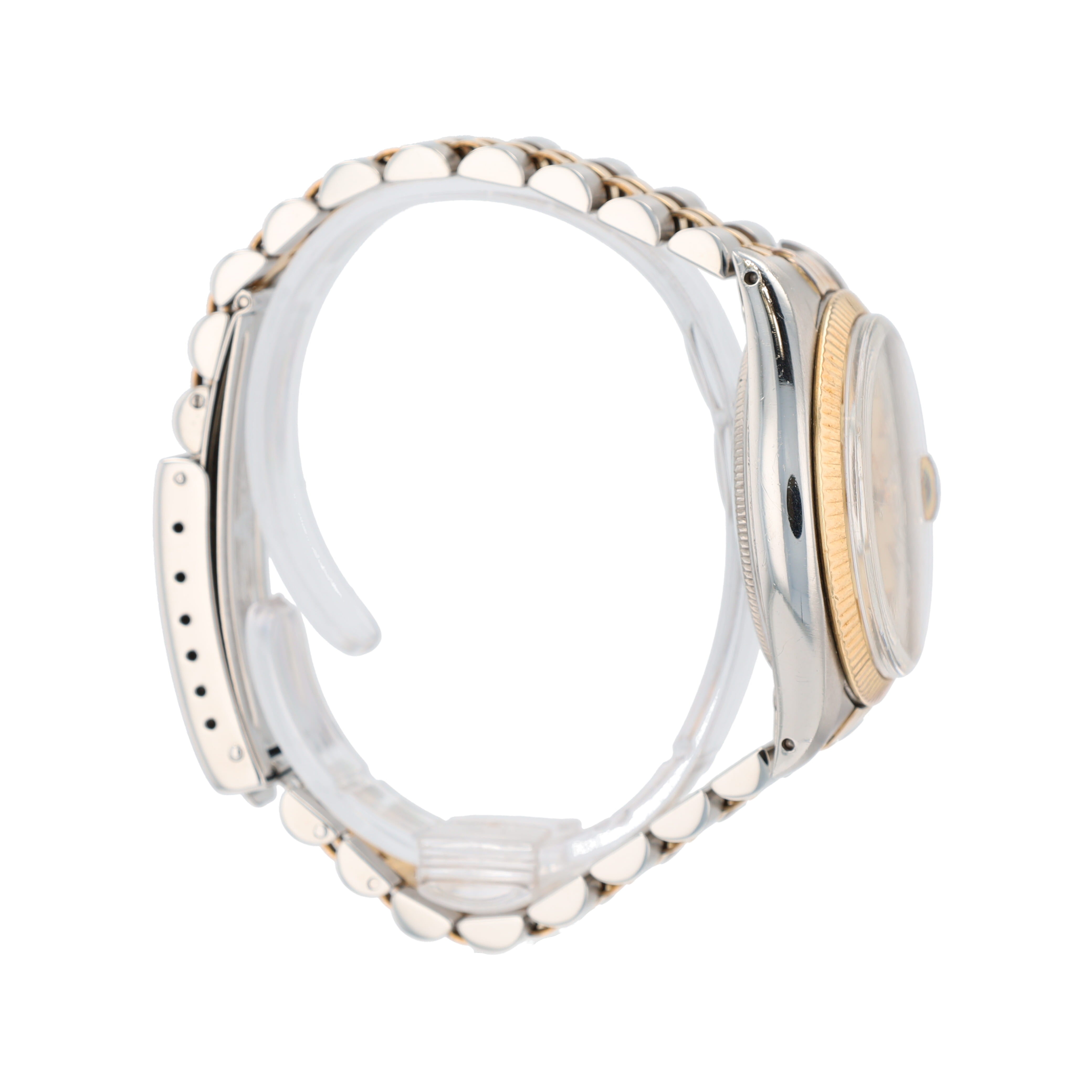 Rolex Air-King-Date 5701 36mm Champagne Index Dial Bezel Jubilee Band - Luxuriant Concierge