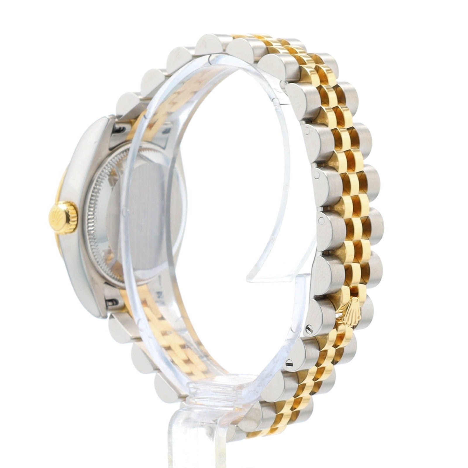 Rolex Ladies Datejust 179173 Two-Tone 18KY & Steel Champagne Index Jubilee Watch - Luxuriant Concierge