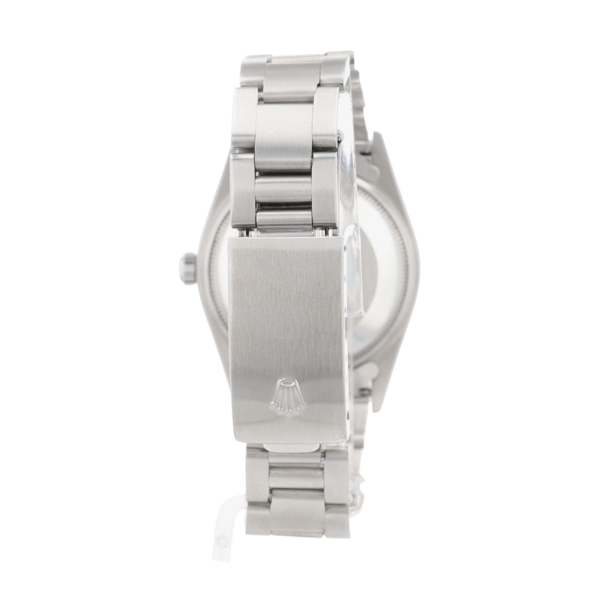 Rolex Air-King 14000 Black Index Dial Smooth Bezel Oyster 34mm Womens Watch - Luxuriant Concierge