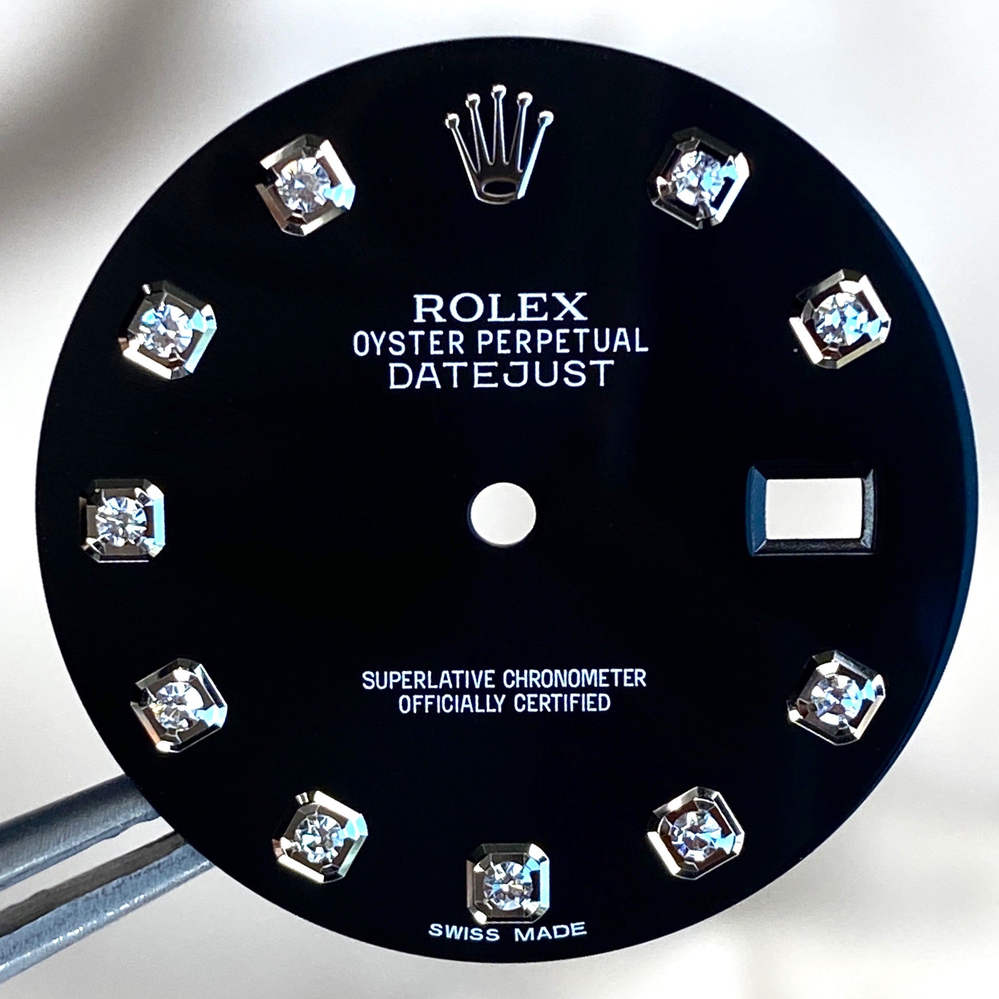 Rolex Datejust Black Diamond Dial - luxuriantconcierge