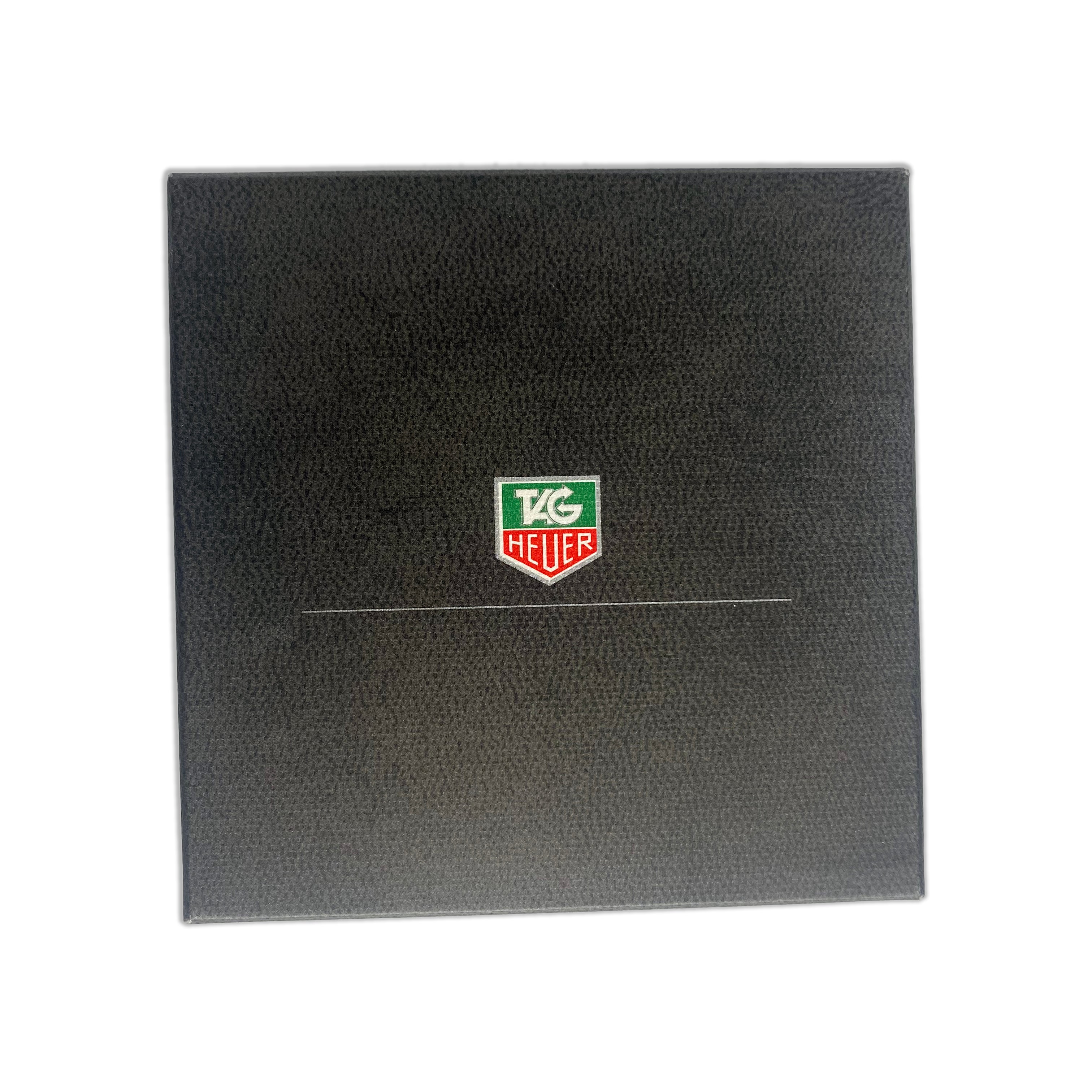 Small Tag Heuer Watch Case and Box with Booklet - luxuriantconcierge