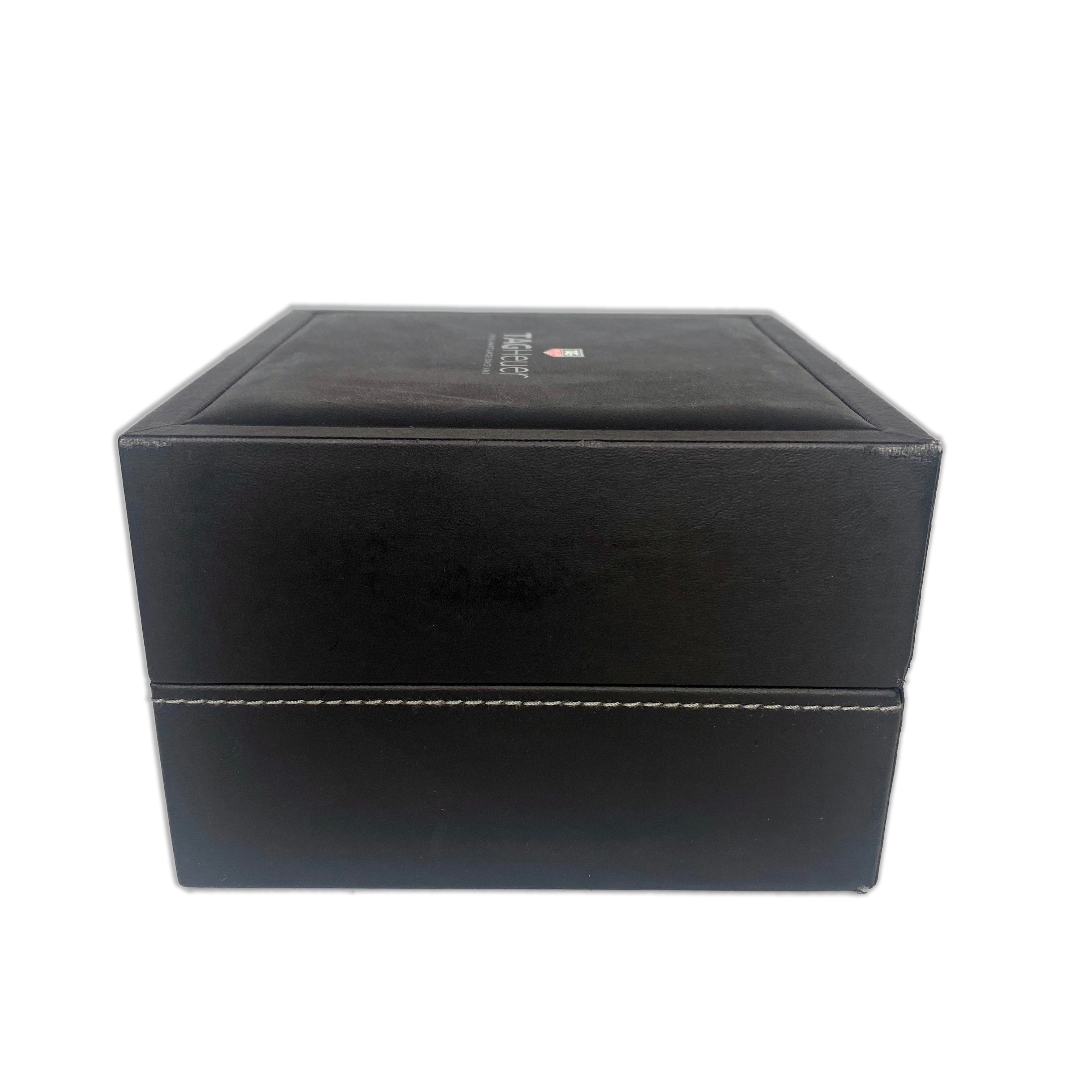 Original Tag Heuer Black Watch Box with Booklet and Booklet Wallet - luxuriantconcierge