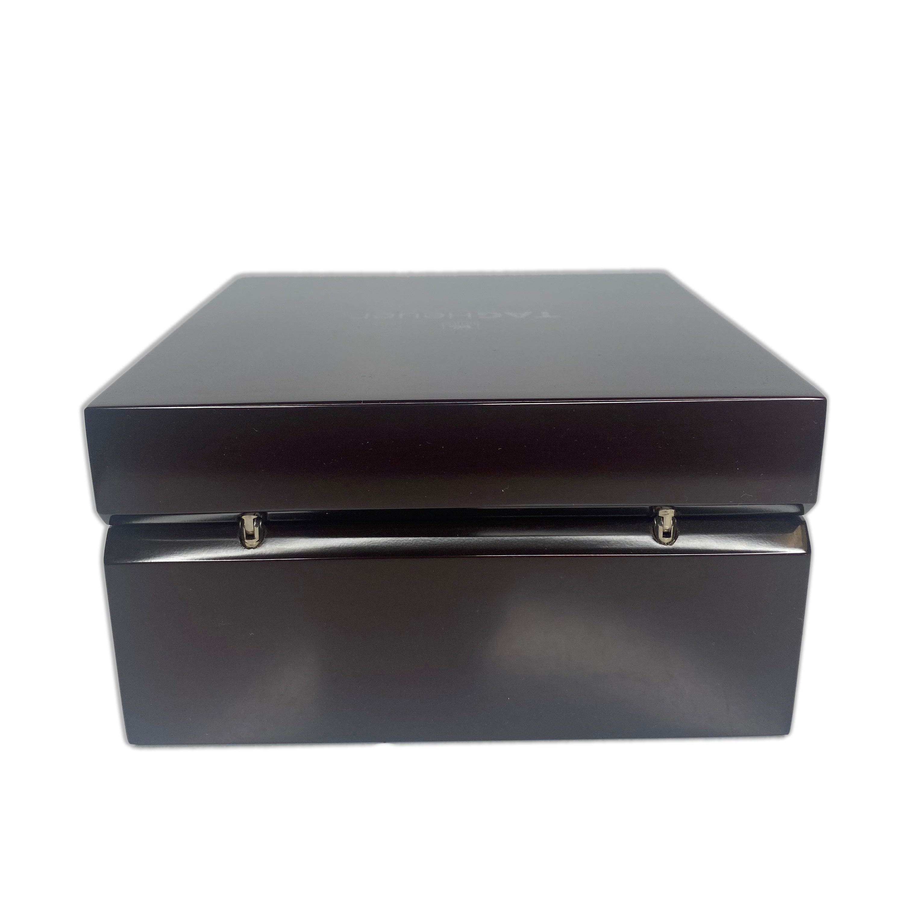 Original Tag Heuer Wood Watch Box w/ Booklets and booklet wallet - NEW - luxuriantconcierge
