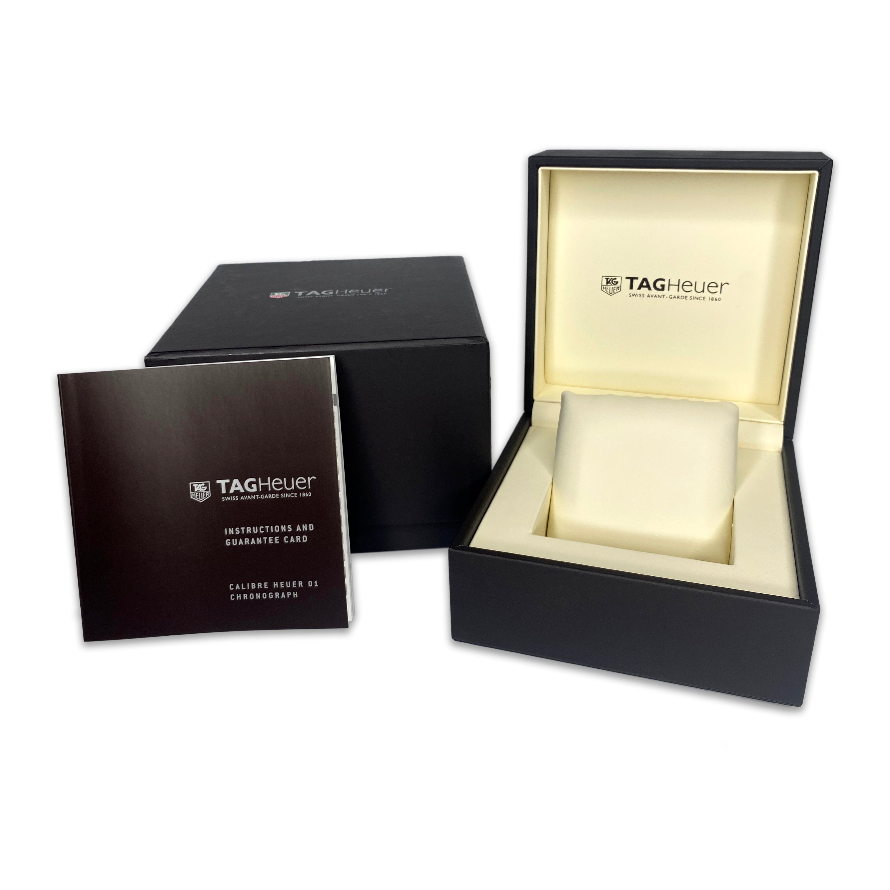 Original Tag Heuer Watch Box & Instruction Booklet - luxuriantconcierge
