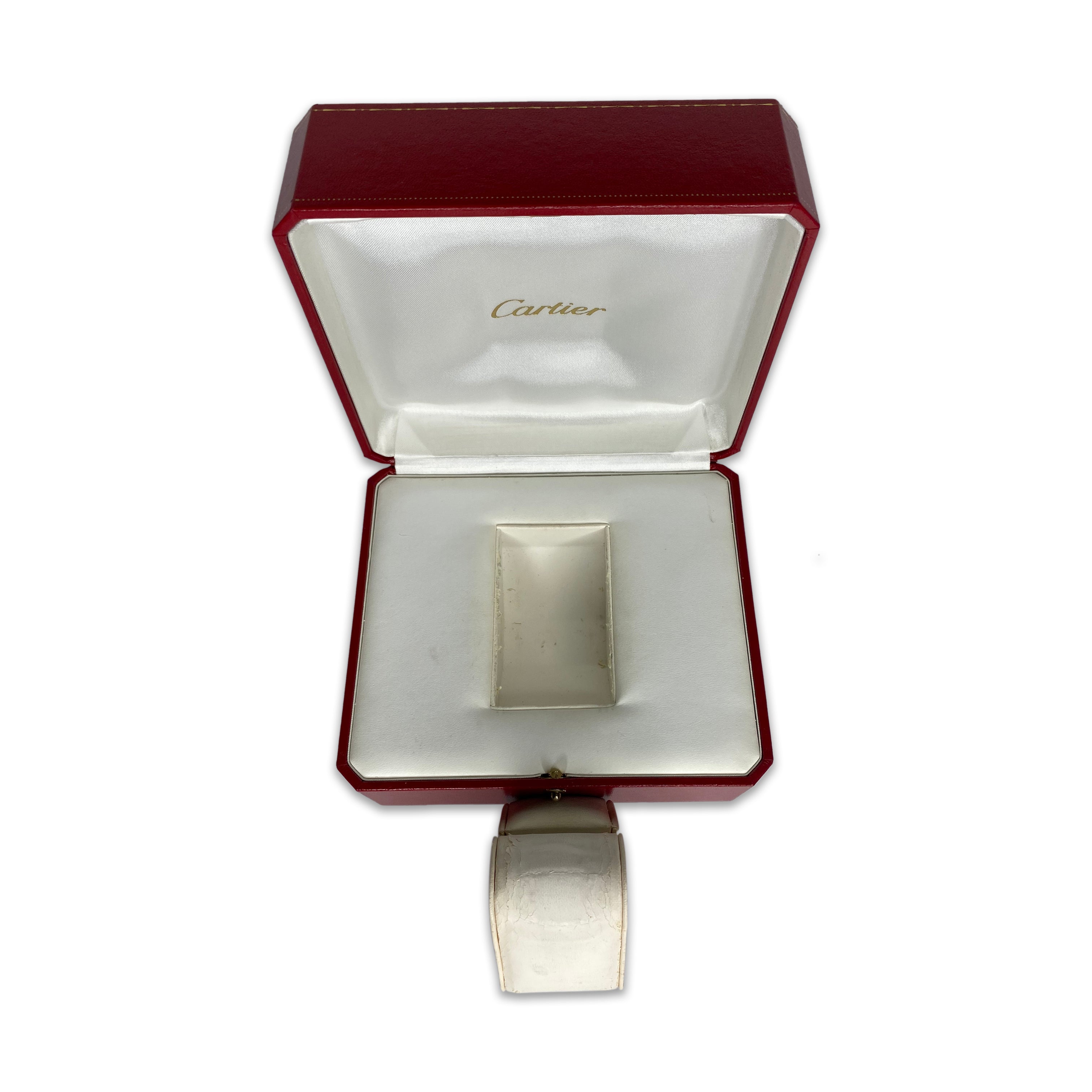 Vintage Original Cartier Watch Box with CD & Booklet Holder - luxuriantconcierge