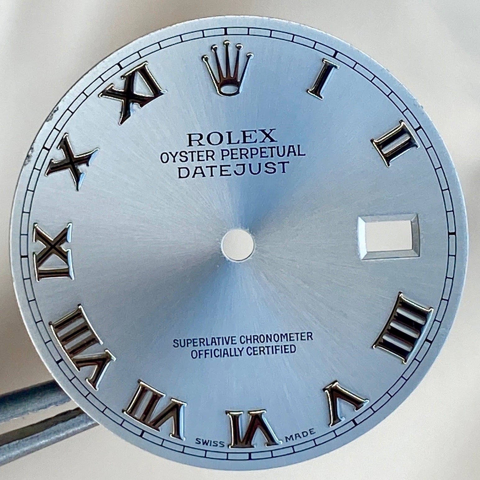 Rolex Datejust Silver Roman Numeral Dial - luxuriantconcierge