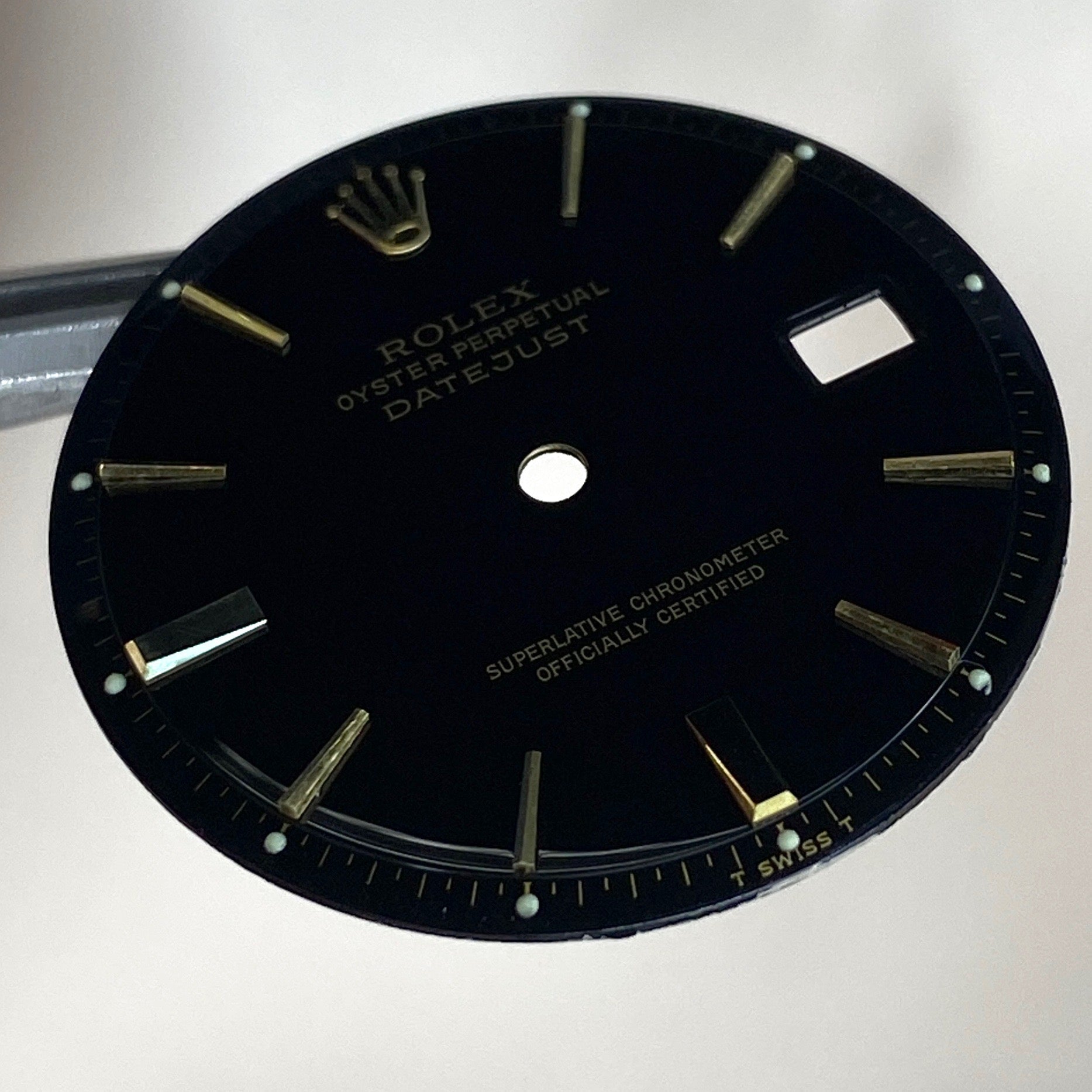 Rolex Datejust Black Index Dial - luxuriantconcierge