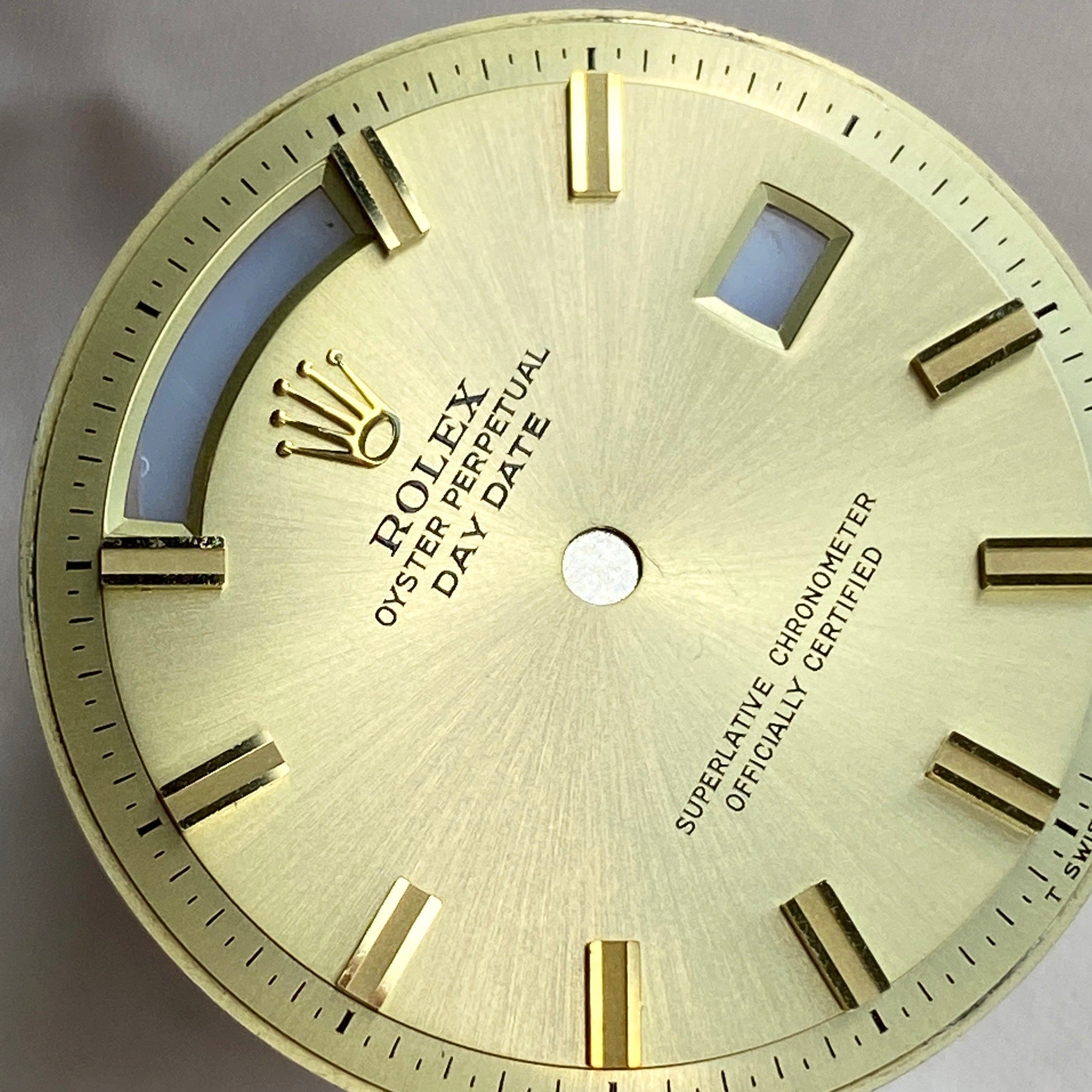 Rolex Day-Date Champagne "Fatboy" Index Dial - luxuriantconcierge