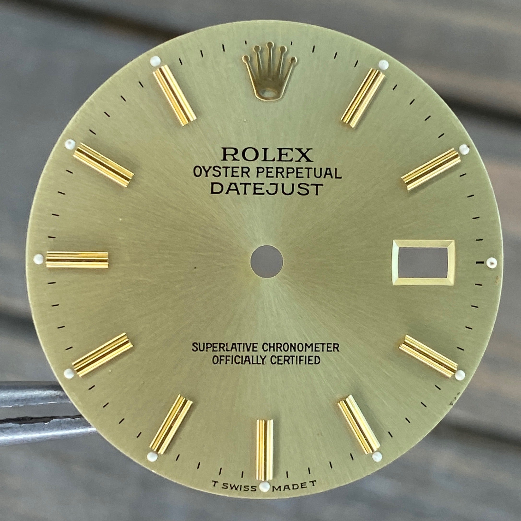 Rolex Datejust Champagne Index Dial - luxuriantconcierge