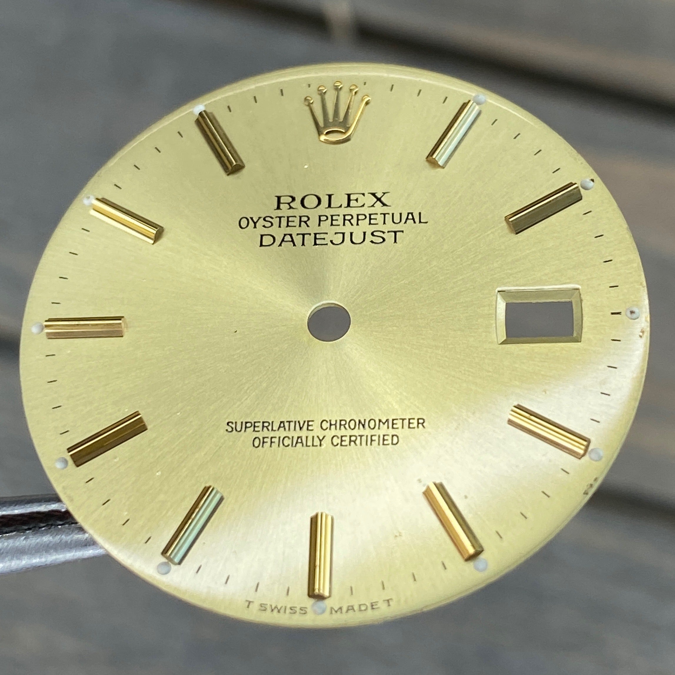 Rolex Datejust Champagne Index Dial - luxuriantconcierge