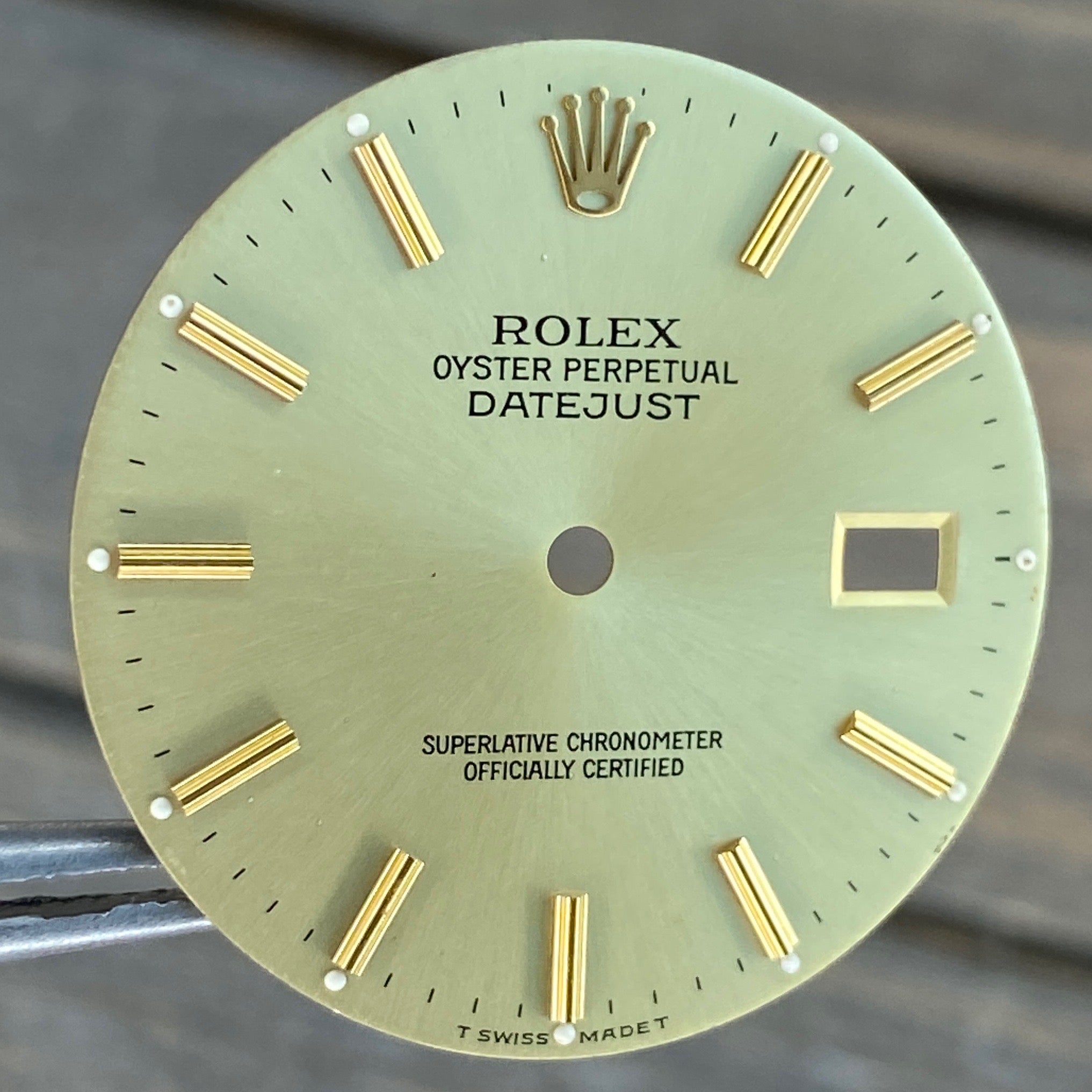 Rolex Datejust Champagne Index Dial - luxuriantconcierge