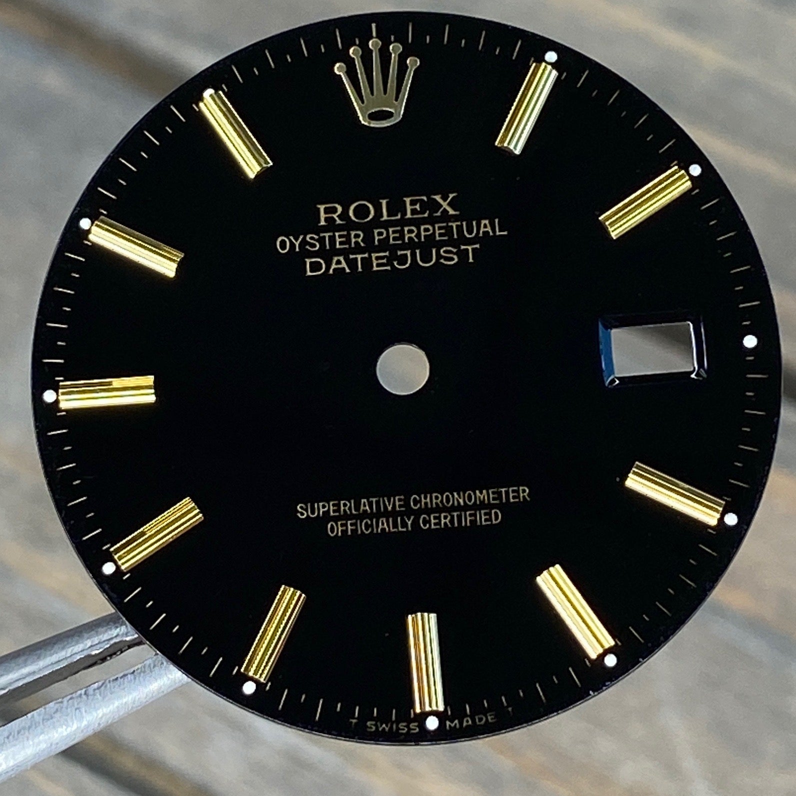 Rolex Datejust Black Index Dial - luxuriantconcierge