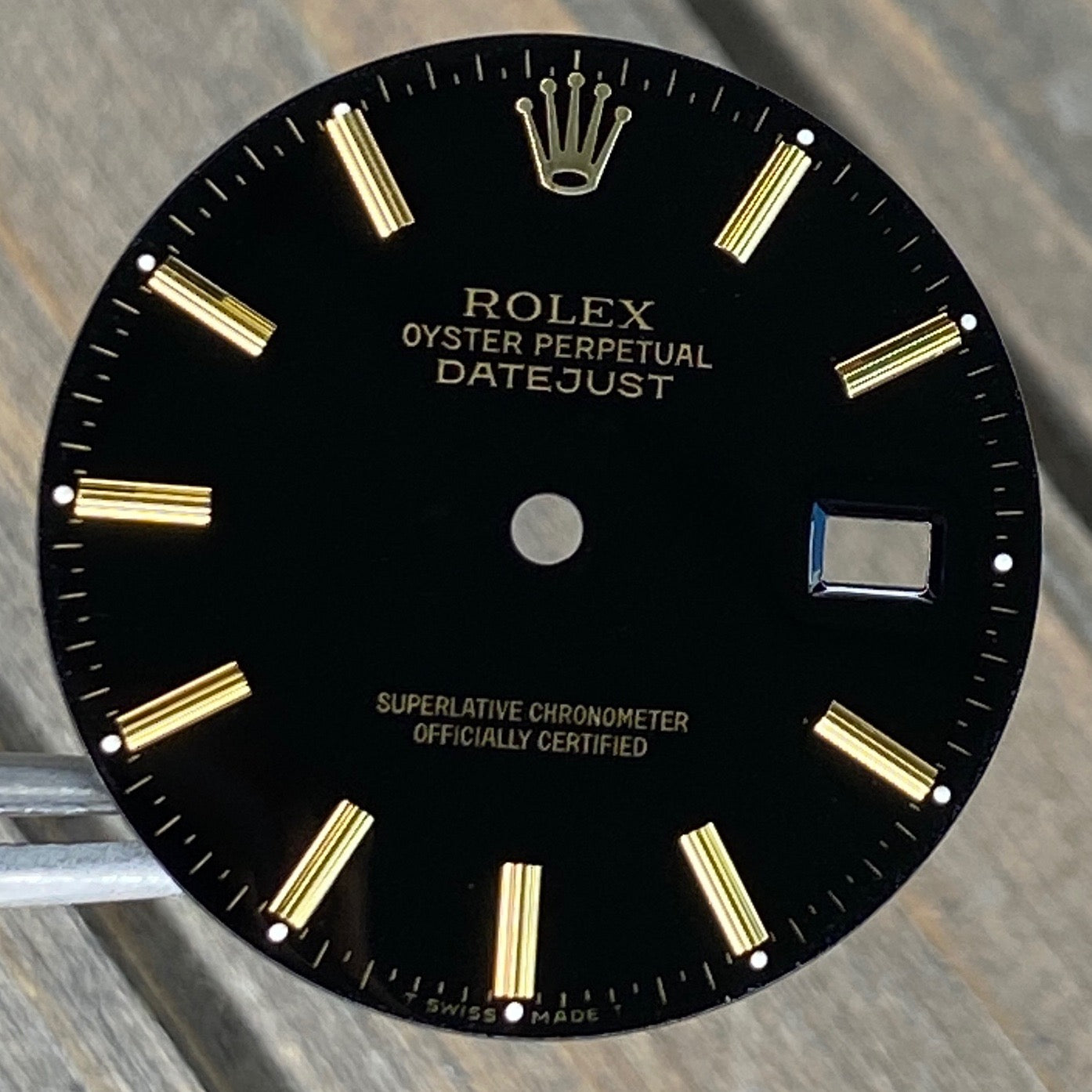 Rolex Datejust Black Index Dial - luxuriantconcierge
