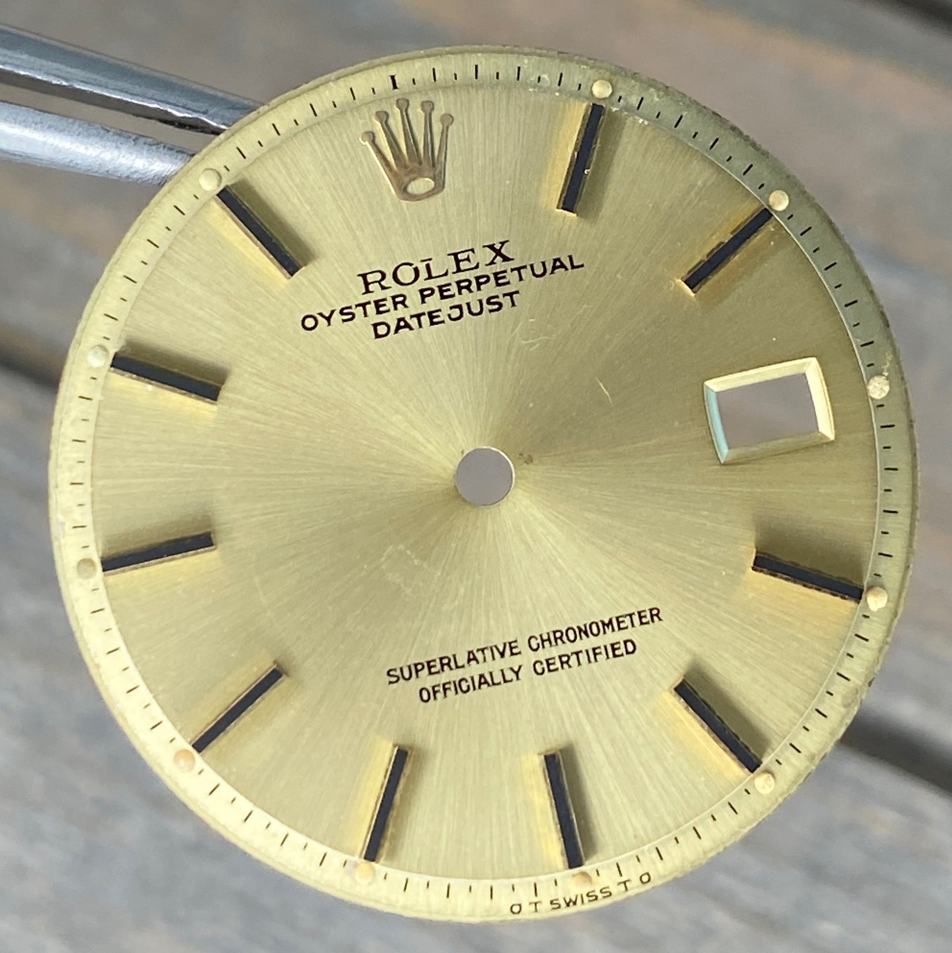Rolex Datejust Champagne Index Pie-Pan Sigma Dial - luxuriantconcierge