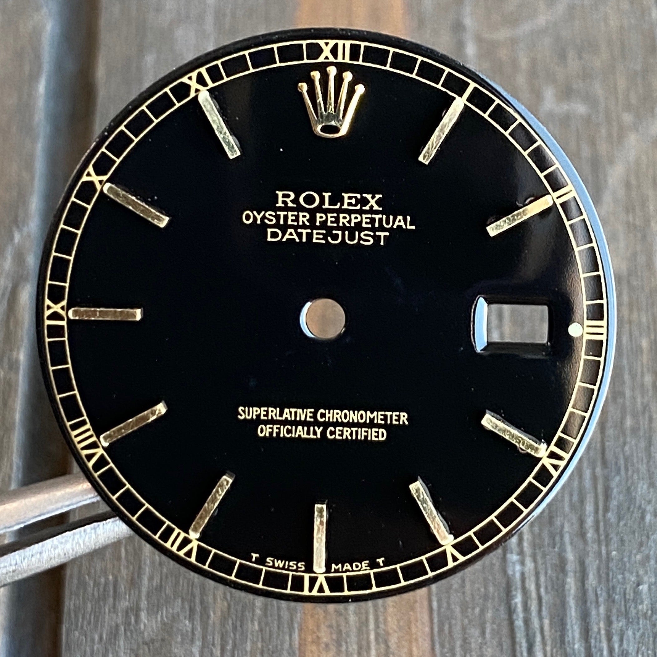 Rolex Datejust Black Index Dial - luxuriantconcierge