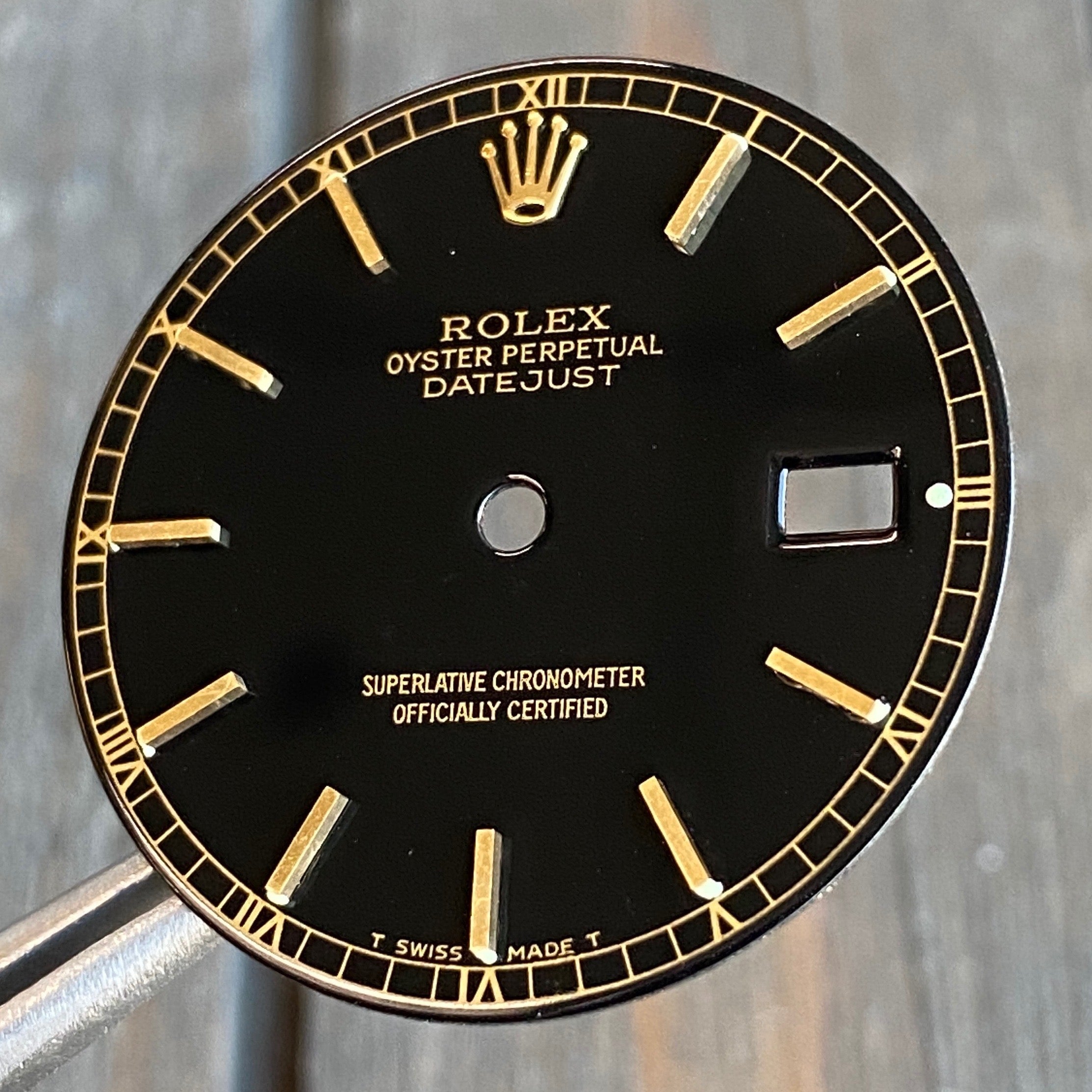 Rolex Datejust Black Index Dial - luxuriantconcierge