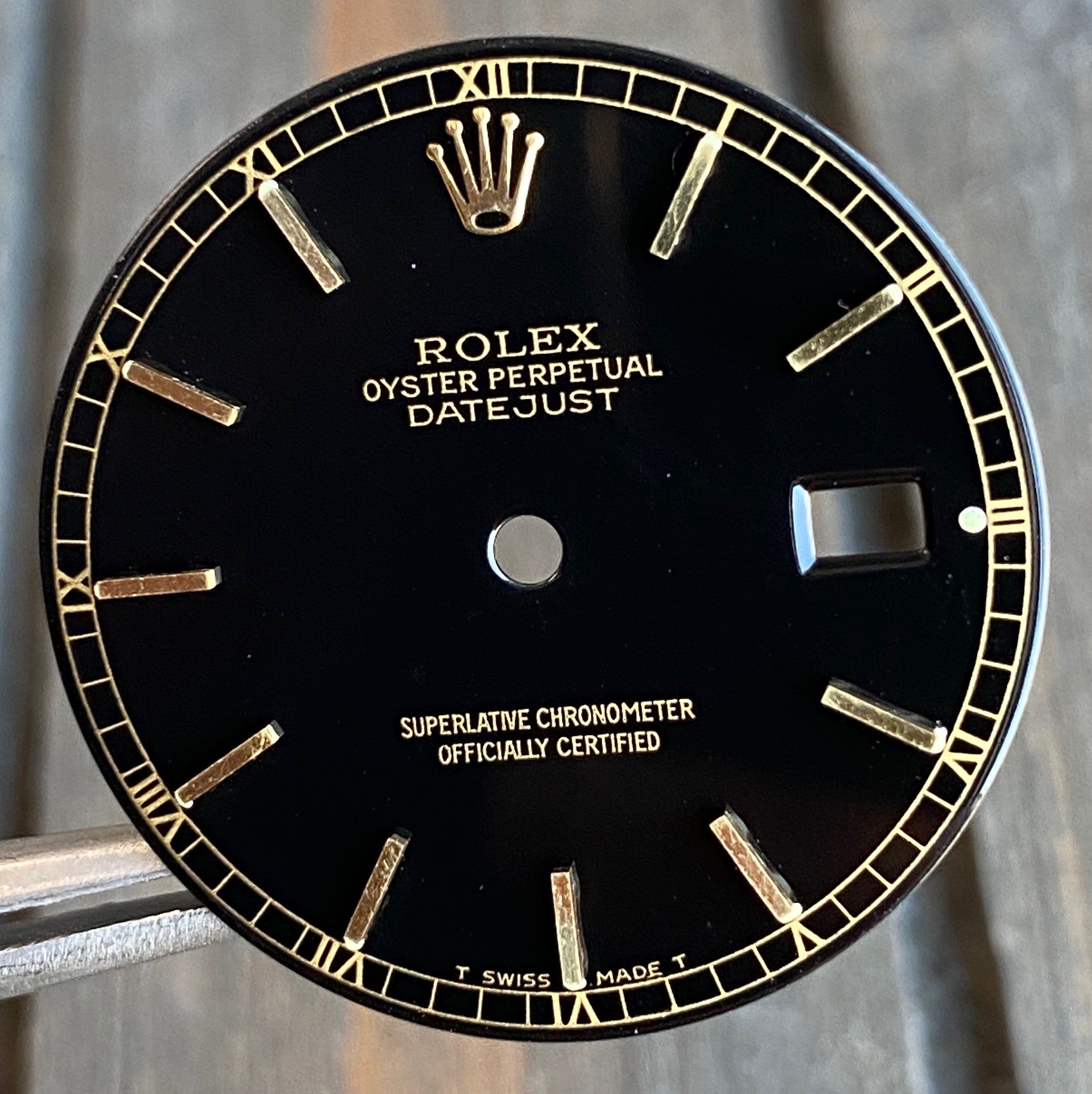 Rolex Datejust Black Index Dial - luxuriantconcierge