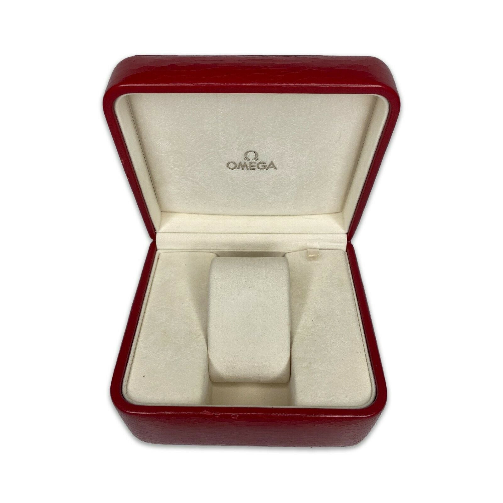 Vintage Omega Watch Box with Outer Box and certificate wallet, hang tag, booklet - luxuriantconcierge