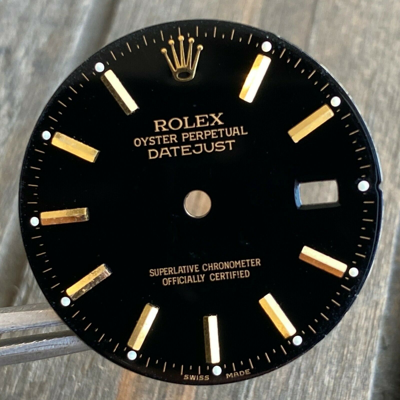 Vintage Original Rolex Black Index Dial 36mm 16013 16233 16203 - 100% Original - luxuriantconcierge