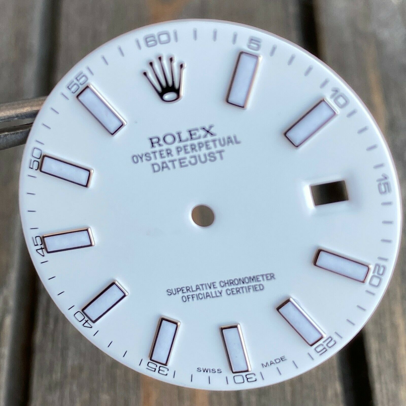 Rolex Datejust II Steel White Index Luminous Dial 41mm 116300 116334 - luxuriantconcierge