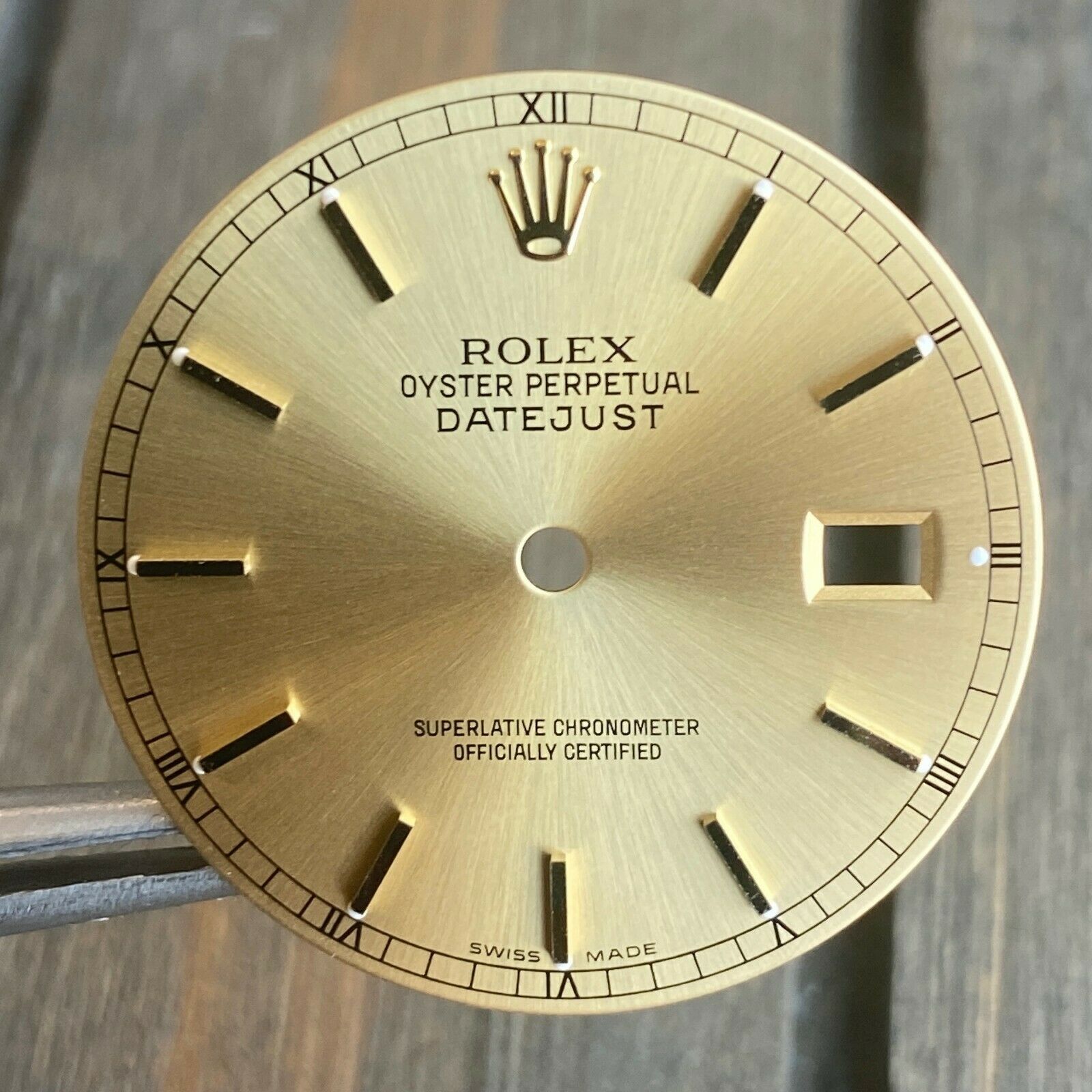 Vintage Original Rolex Champagne Index Dial 36mm 16013 16233 16203 100% Original - luxuriantconcierge